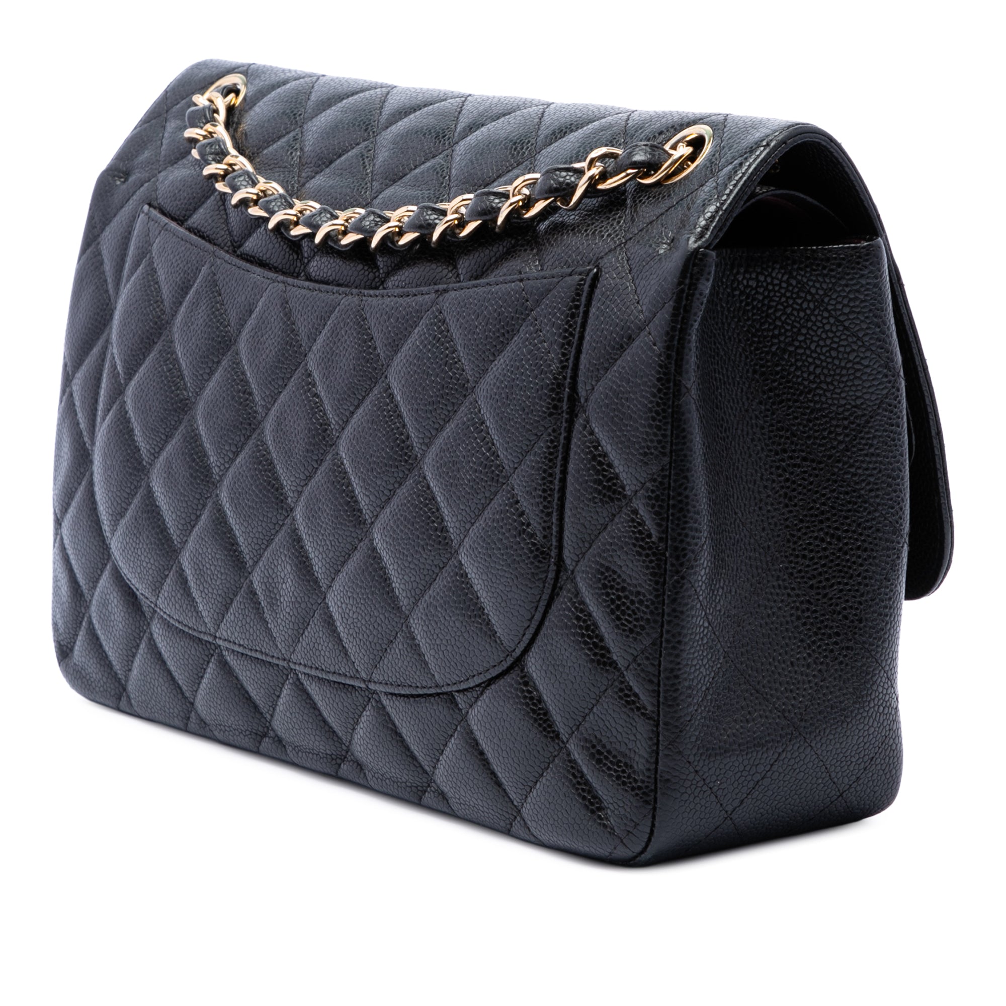 Chanel Jumbo Classic Caviar Double Flap - image 2