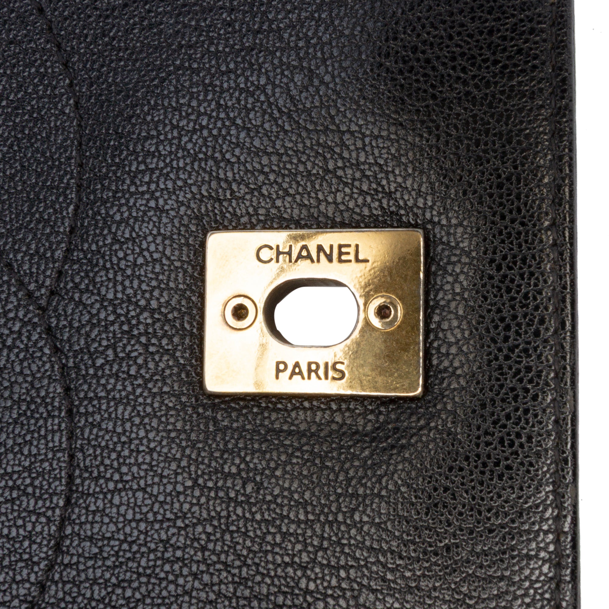 Chanel Medium Diagonal Quilted Goatskin Flap - image 8