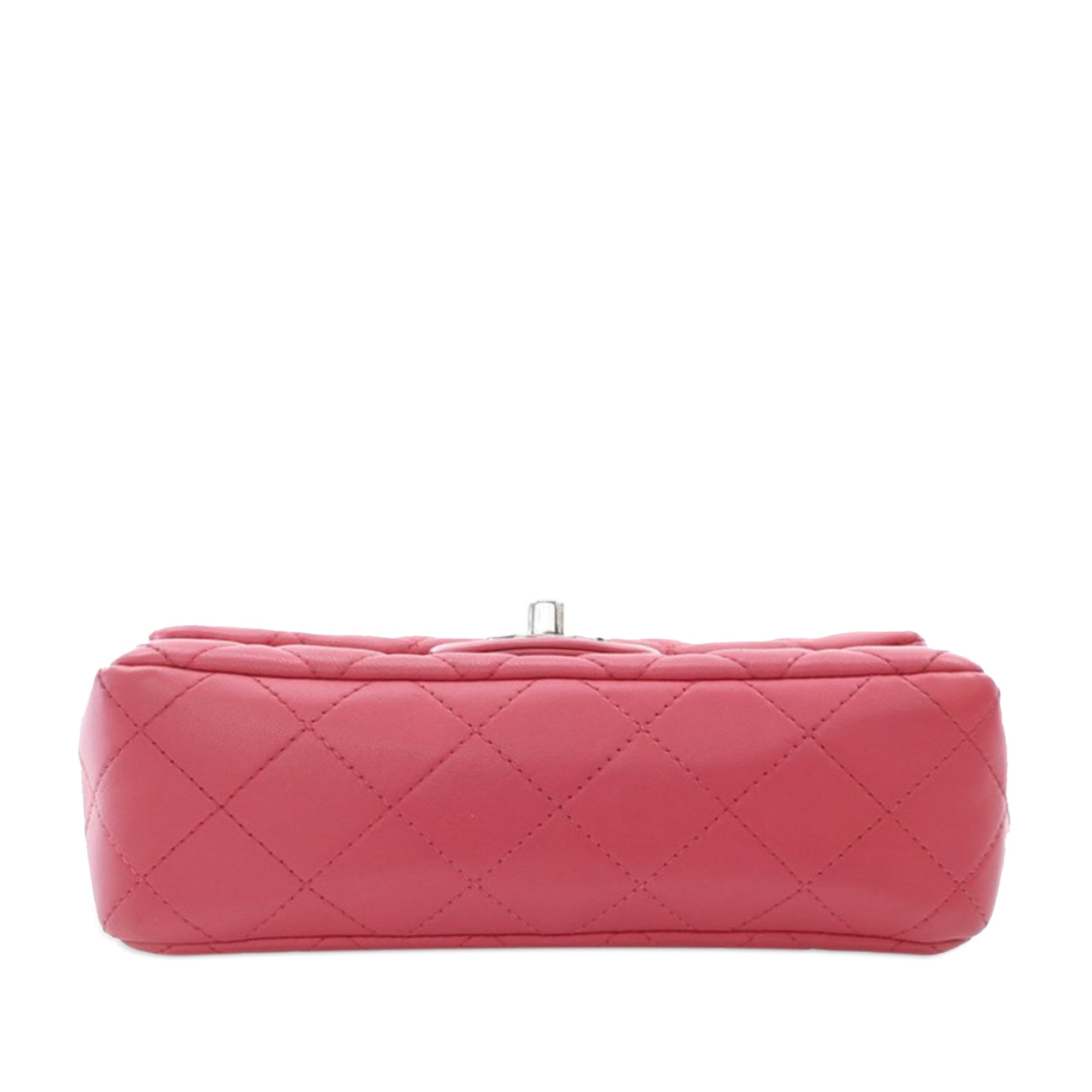 Chanel Mini Rectangular Classic Lambskin Single Flap - image 4