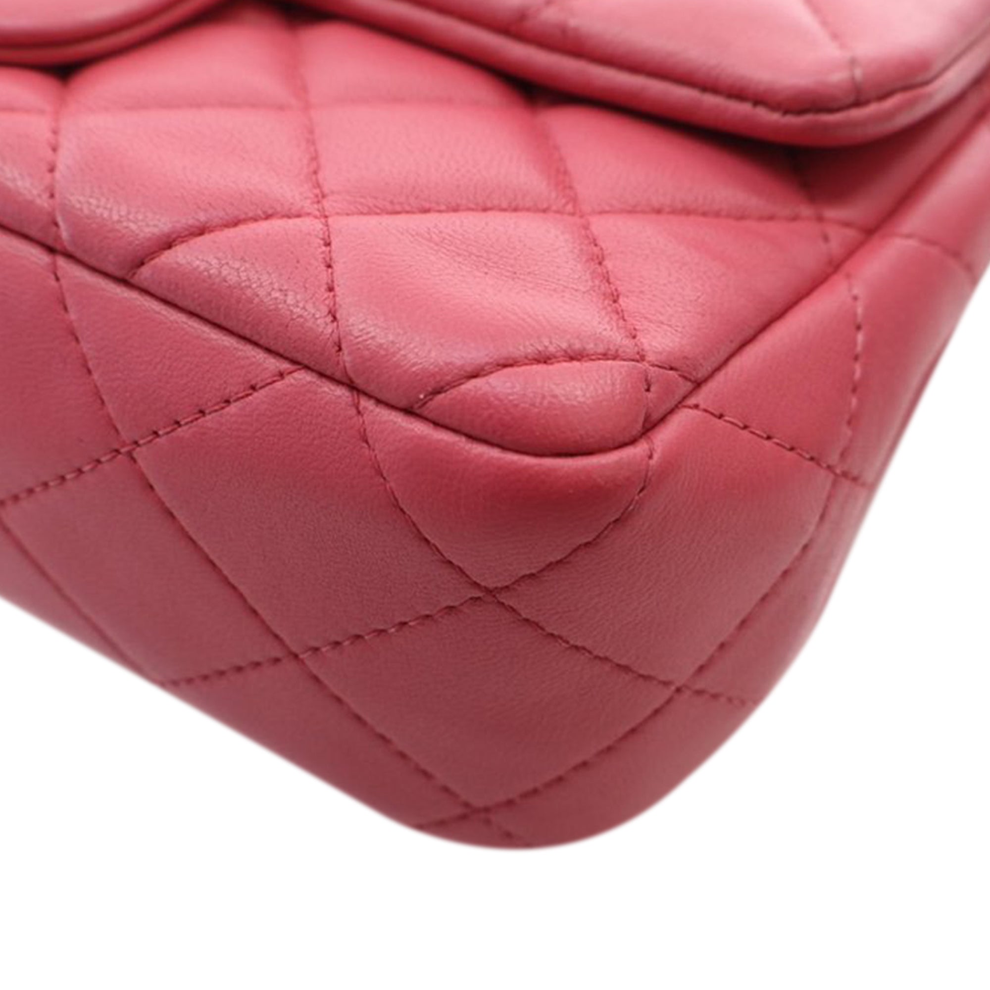 Chanel Mini Rectangular Classic Lambskin Single Flap - image 7