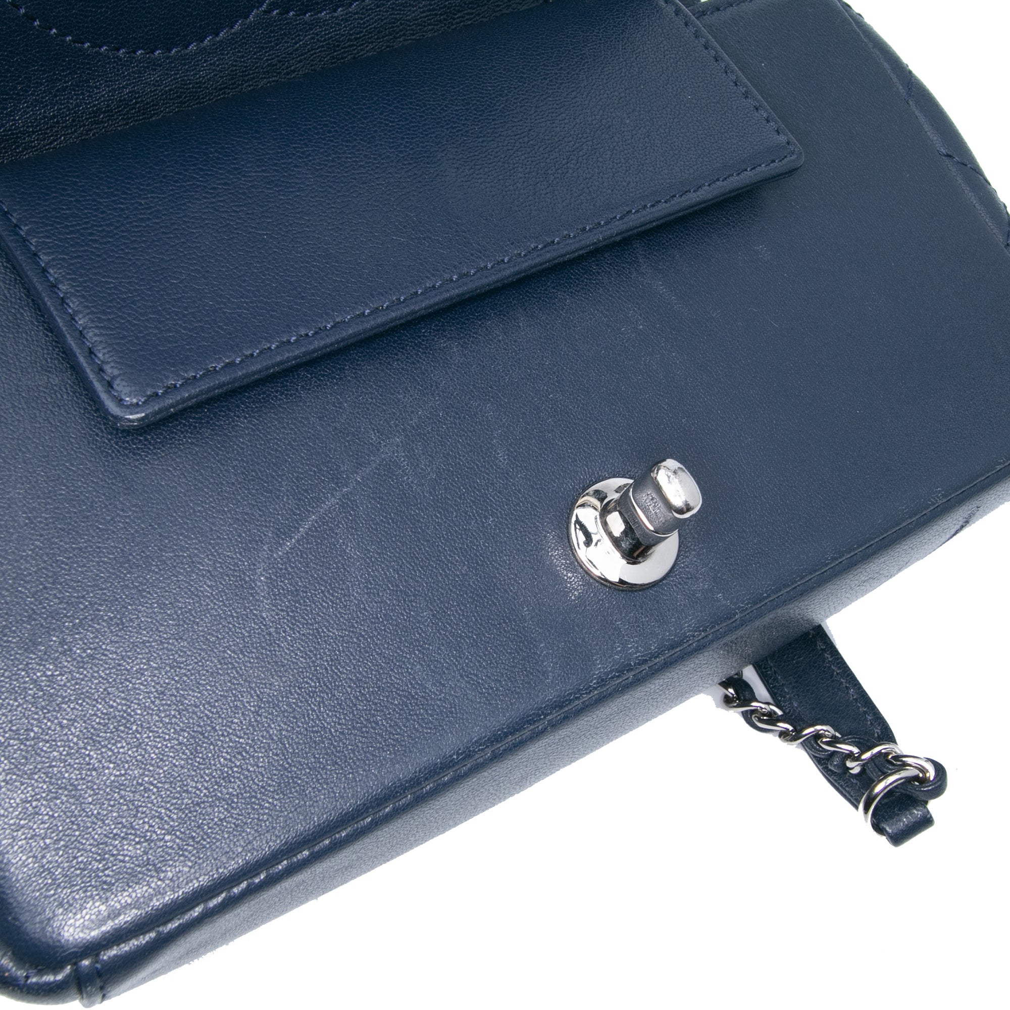 Chanel Small Quilted Sheepskin Mademoiselle Vintage Flap - image 8