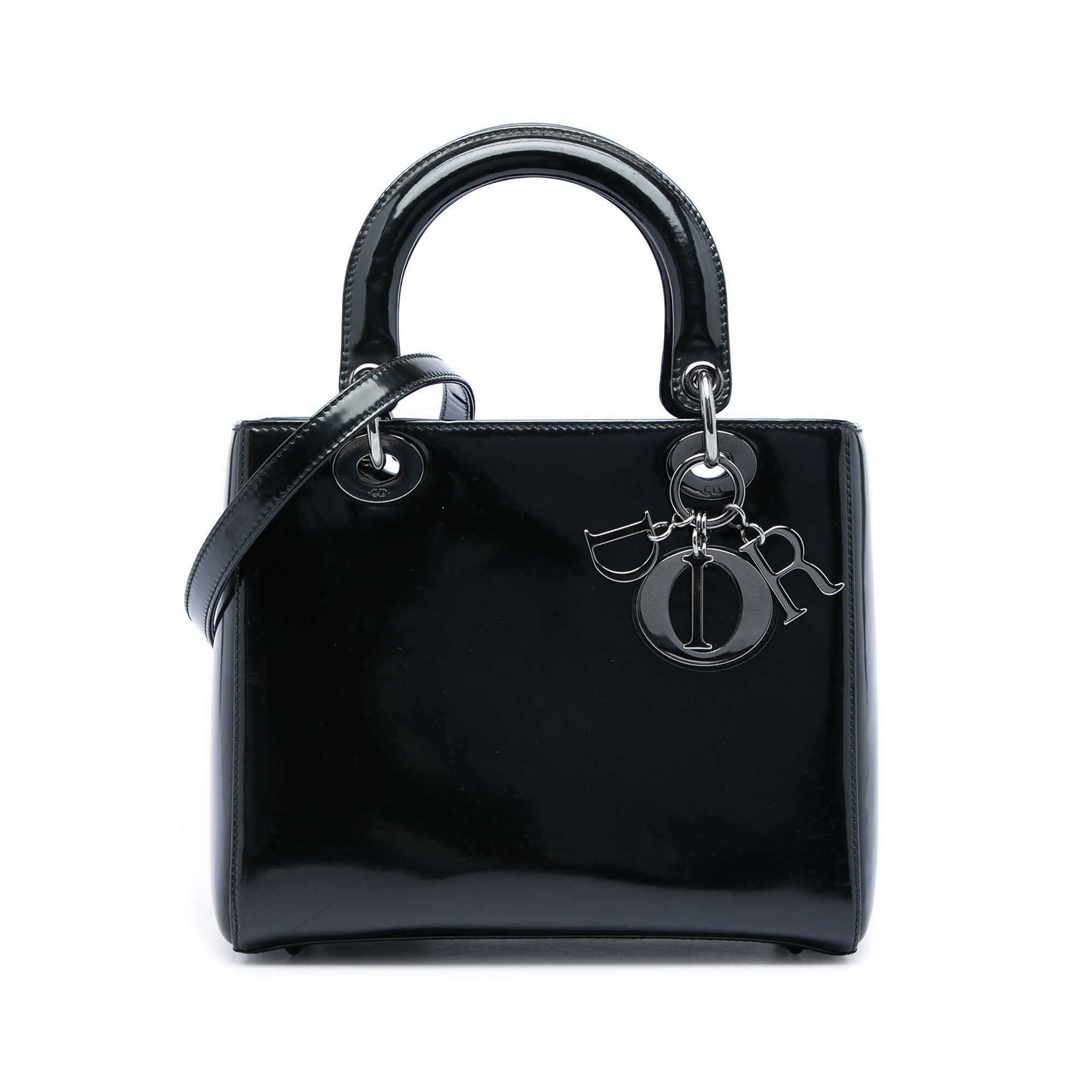 Dior Medium Patent Lady Dior - image 1
