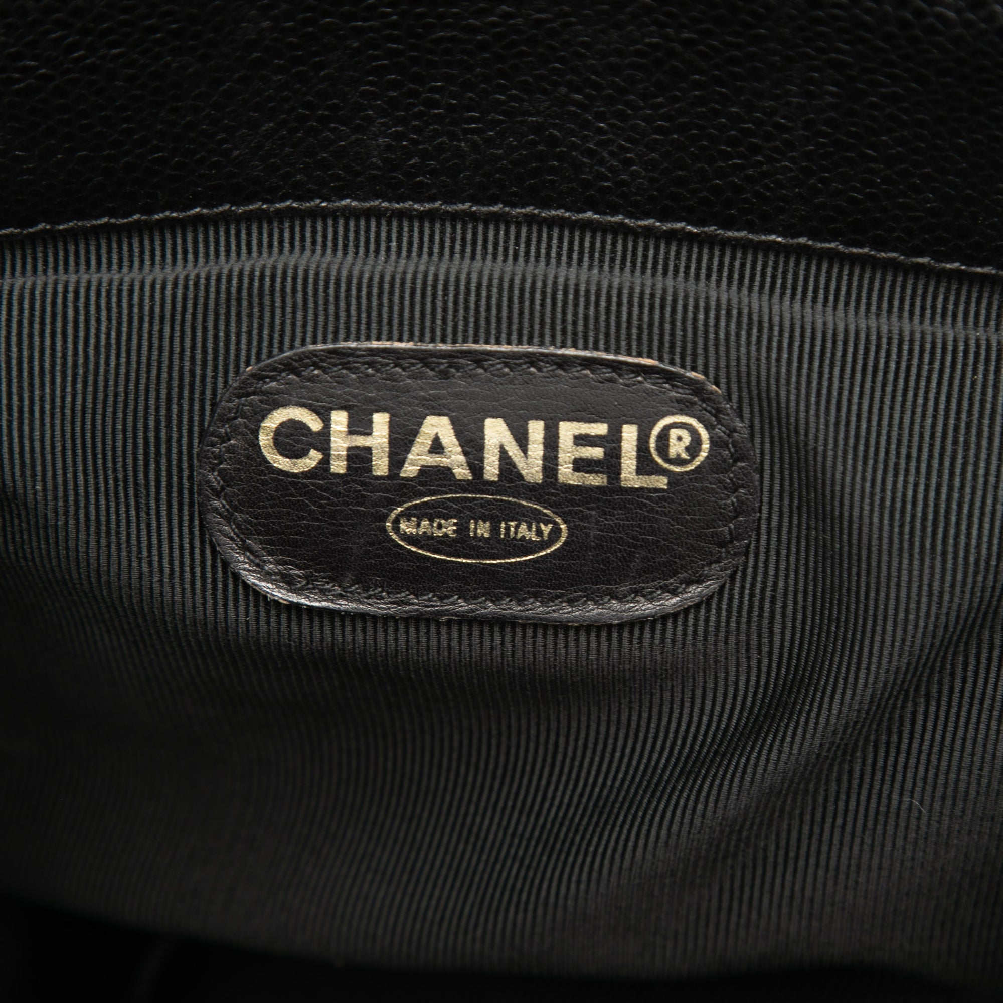Chanel Caviar Triple CC Backpack - image 5