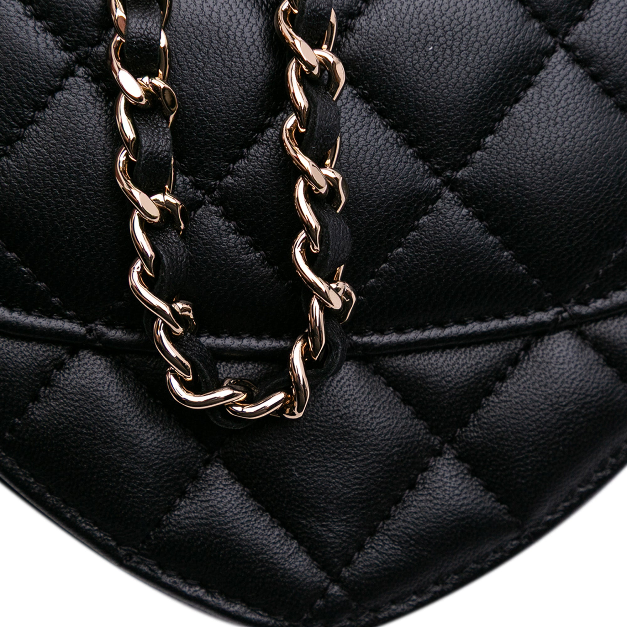 Chanel Mini Lambskin CC in Love Heart Crossbody - image 10