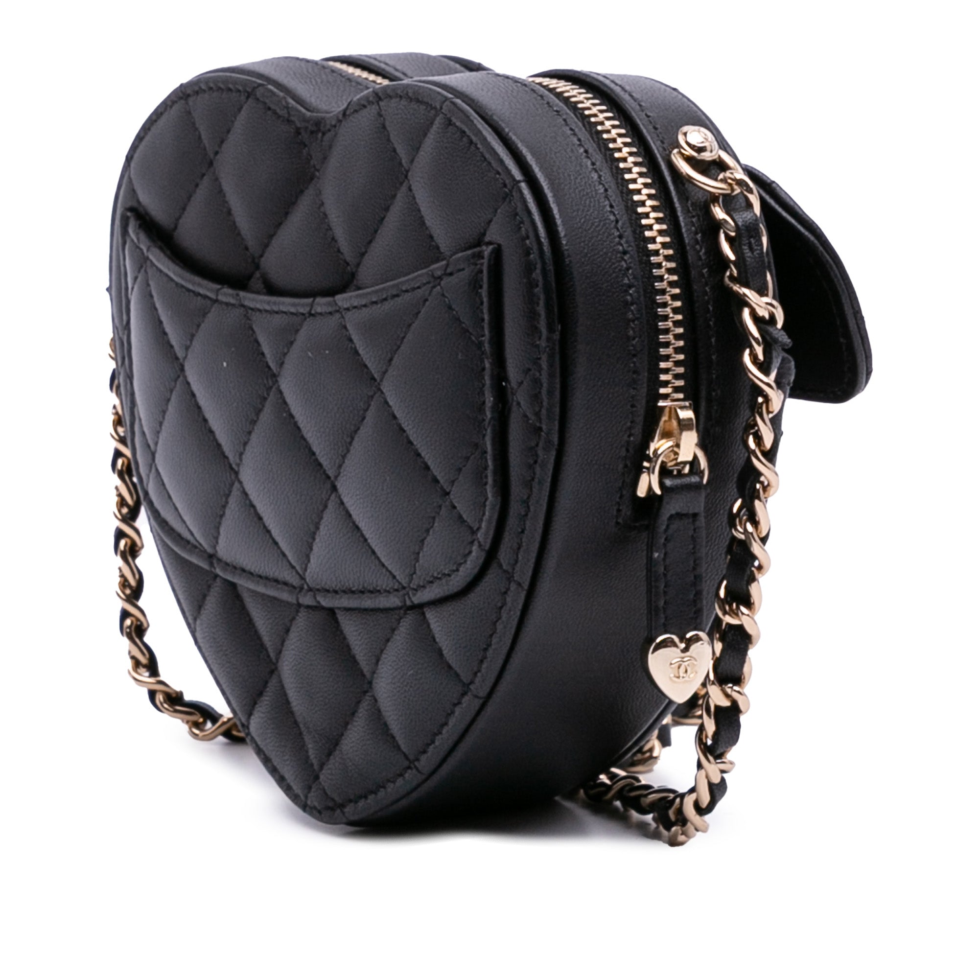 Chanel Mini Lambskin CC in Love Heart Crossbody - image 2