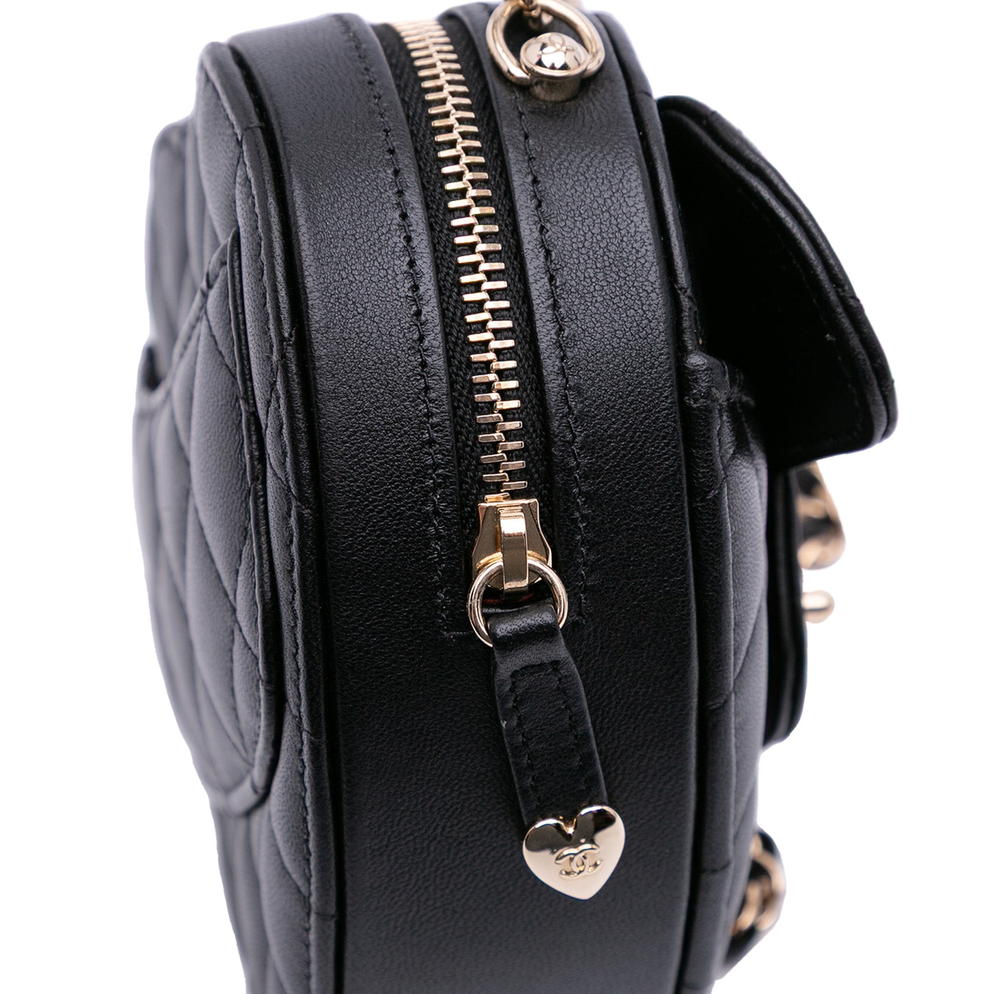 Chanel Mini Lambskin CC in Love Heart Crossbody - image 7