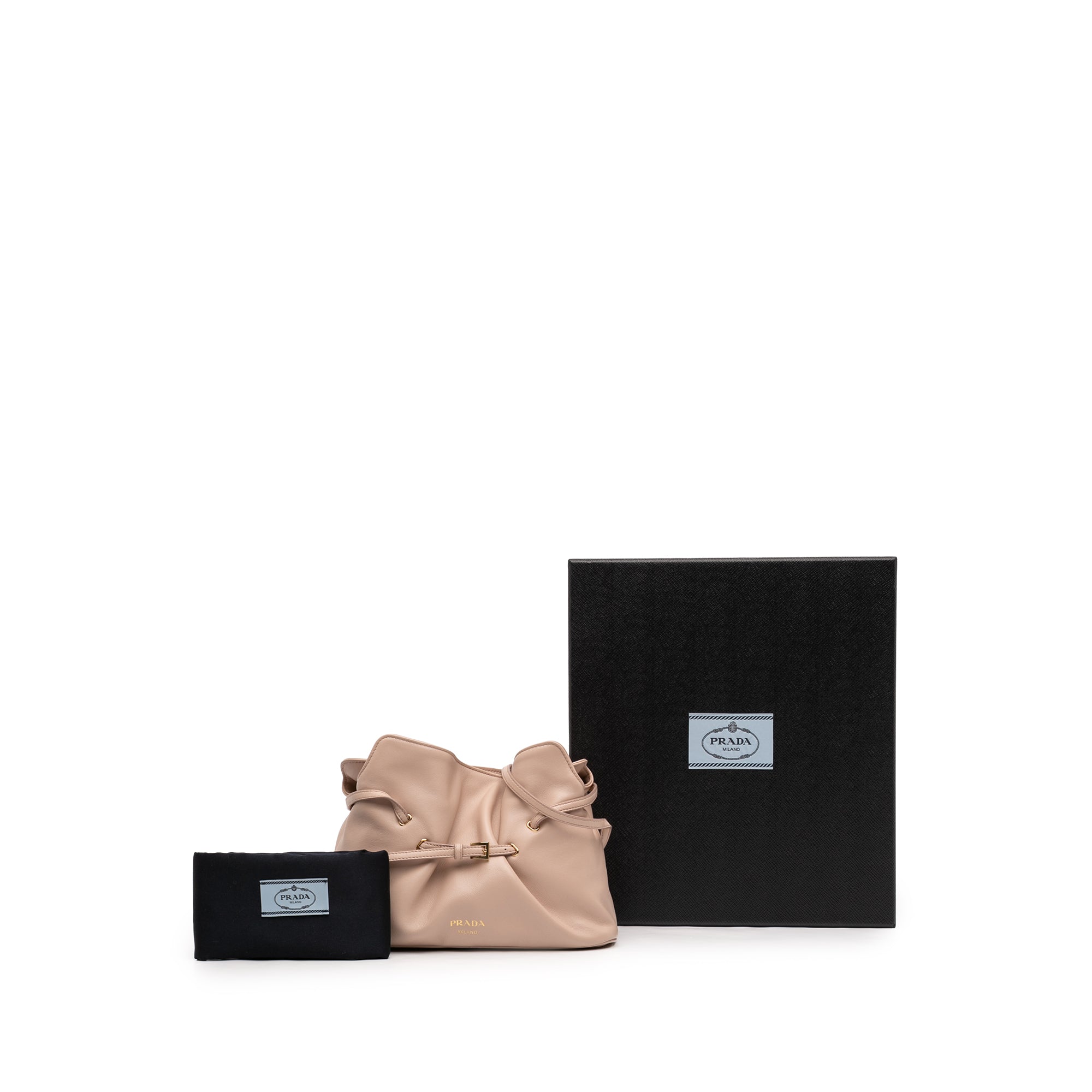 Prada Small Nappa Dada Shoulder Bag - image 7