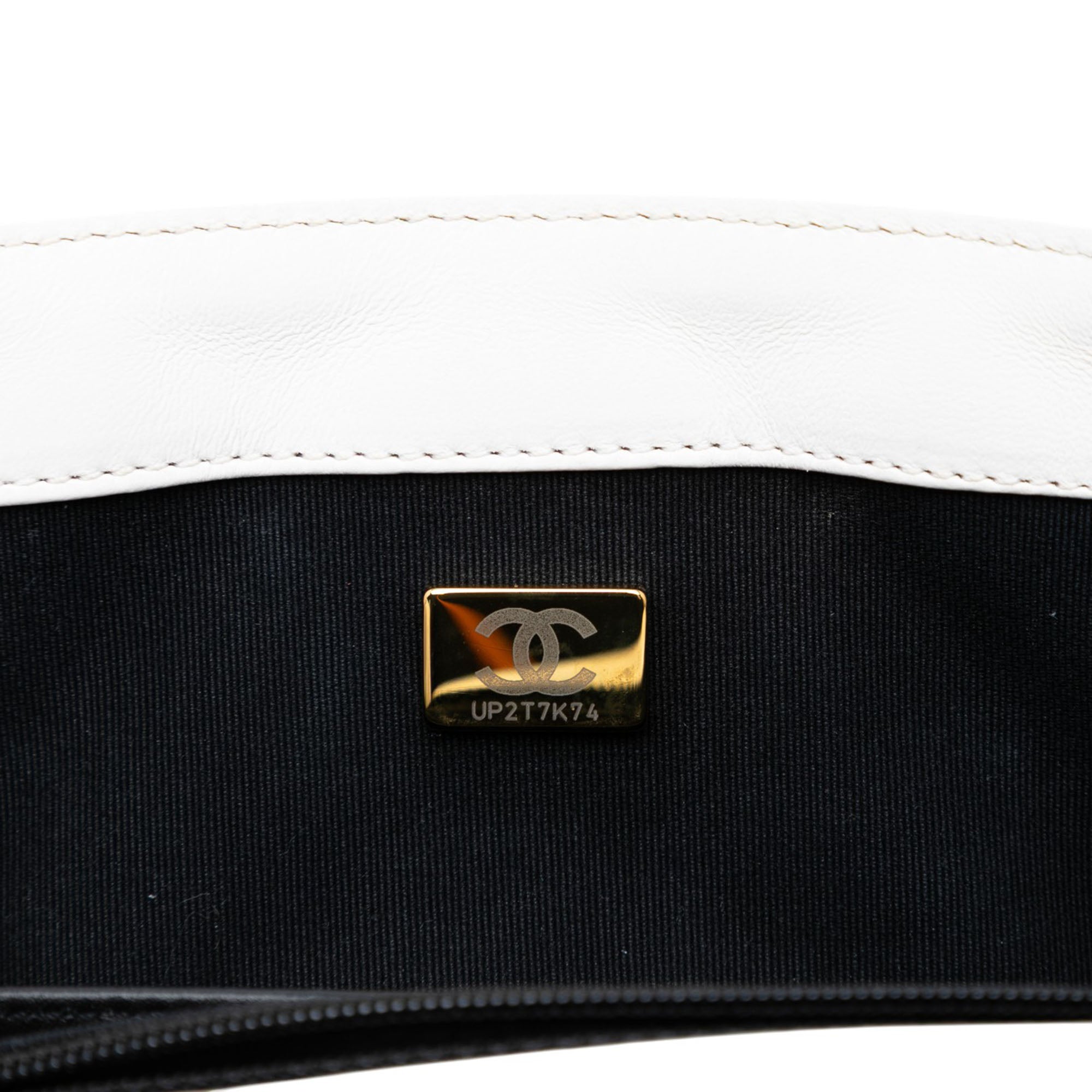 Chanel Medium Quilted Lambskin CC Single Flap - image 5