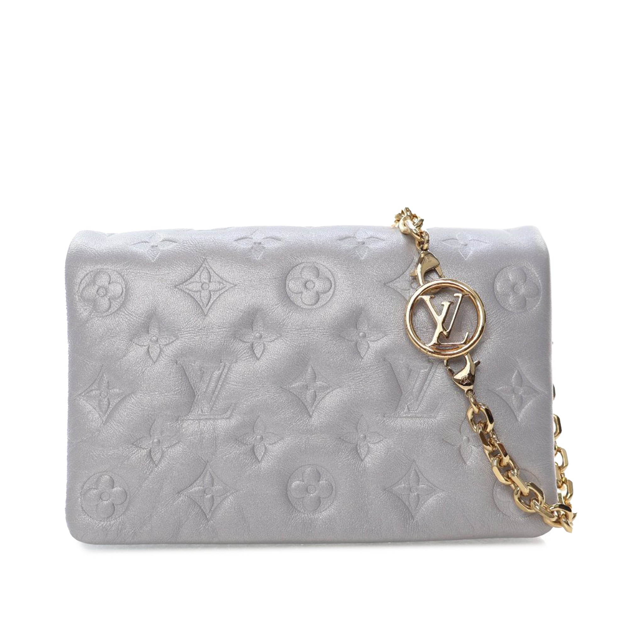 Louis Vuitton Monogram Embossed Lambskin Pochette Coussin - image 1