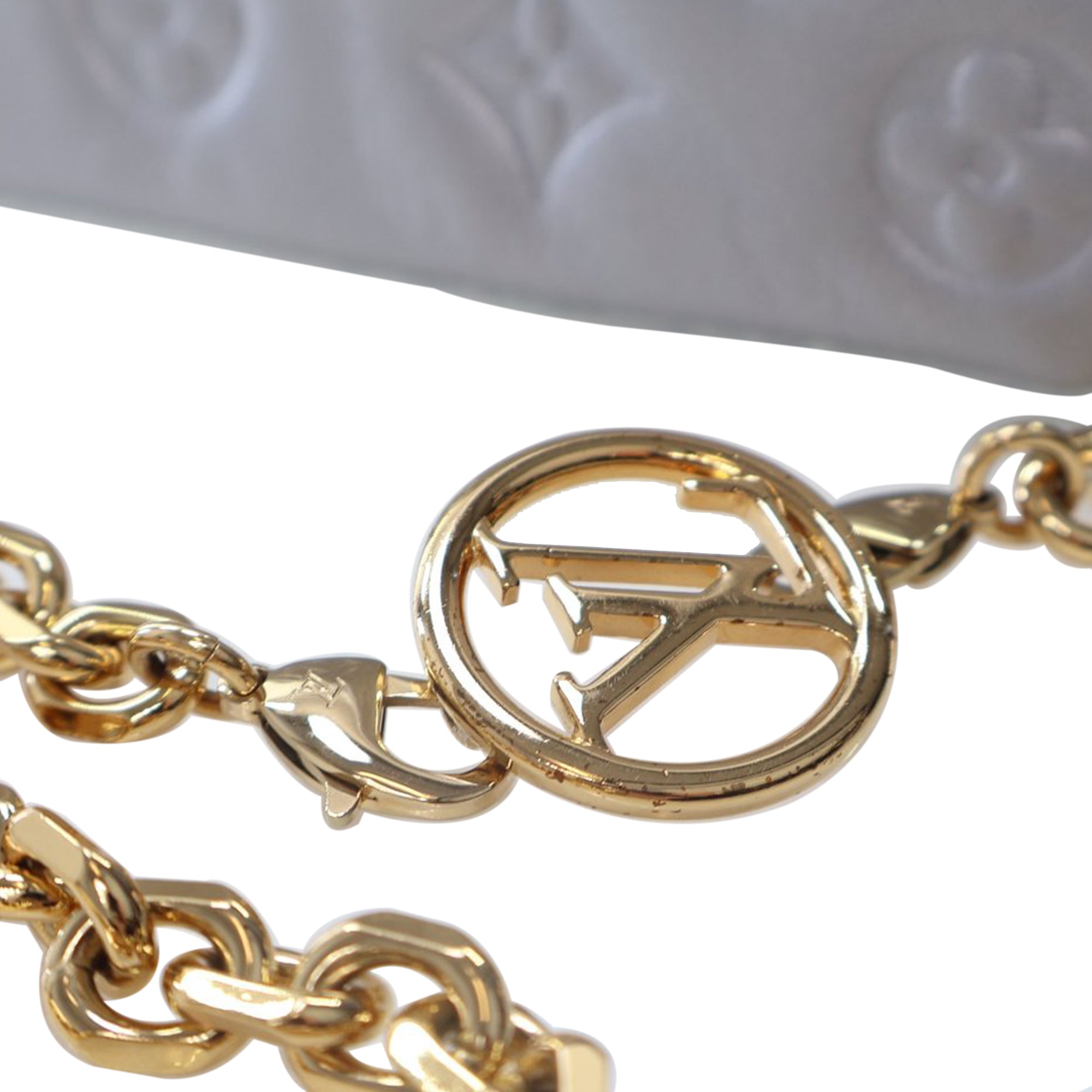 Louis Vuitton Monogram Embossed Lambskin Pochette Coussin - image 9