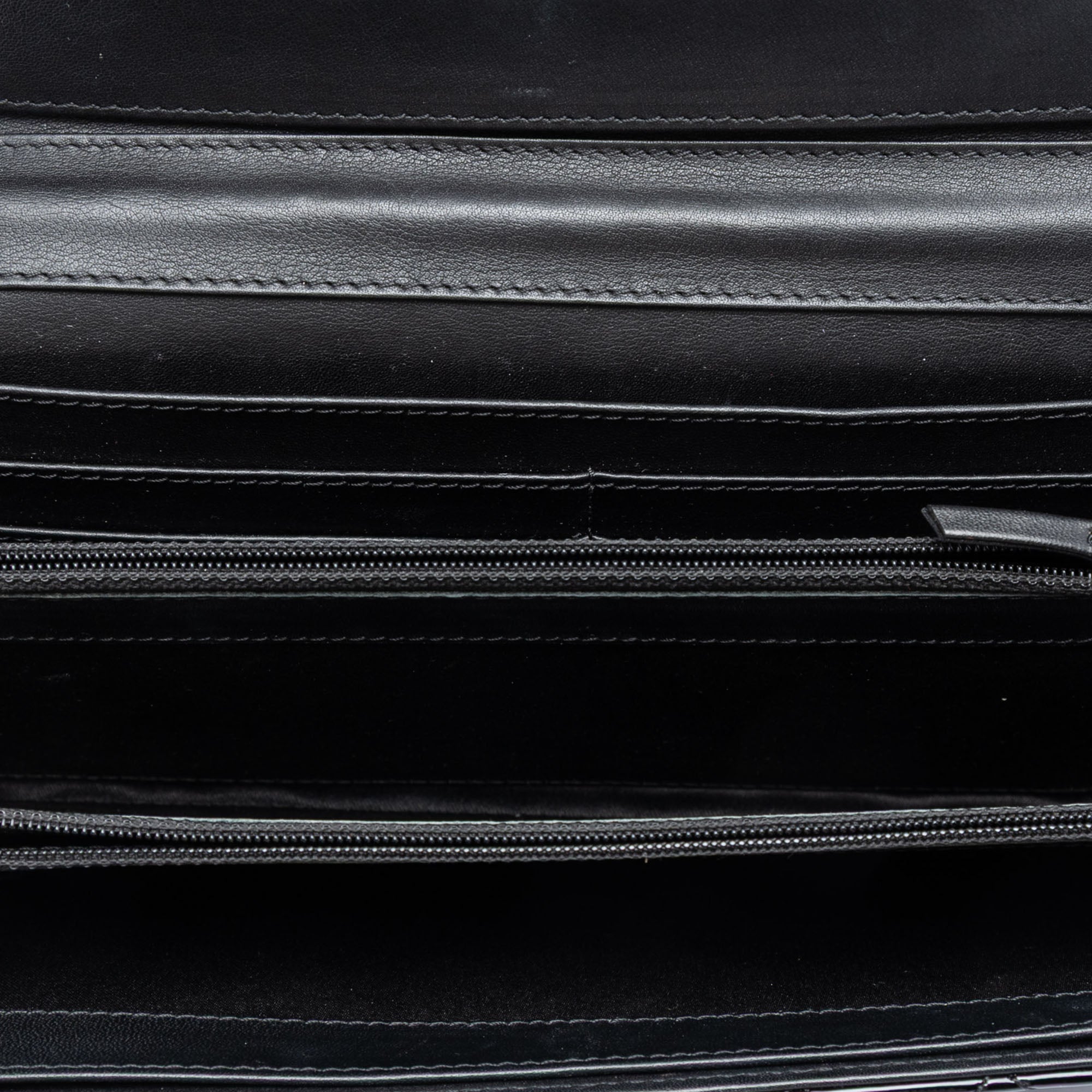 Chanel CC Quilted Patent Brilliant East West Wallet On Chain - image 4