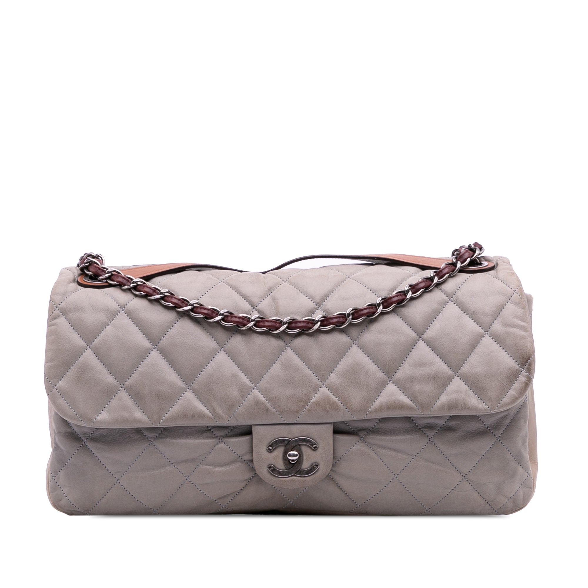 Chanel Jumbo Iridescent Calfskin In The Mix Flap - image 1