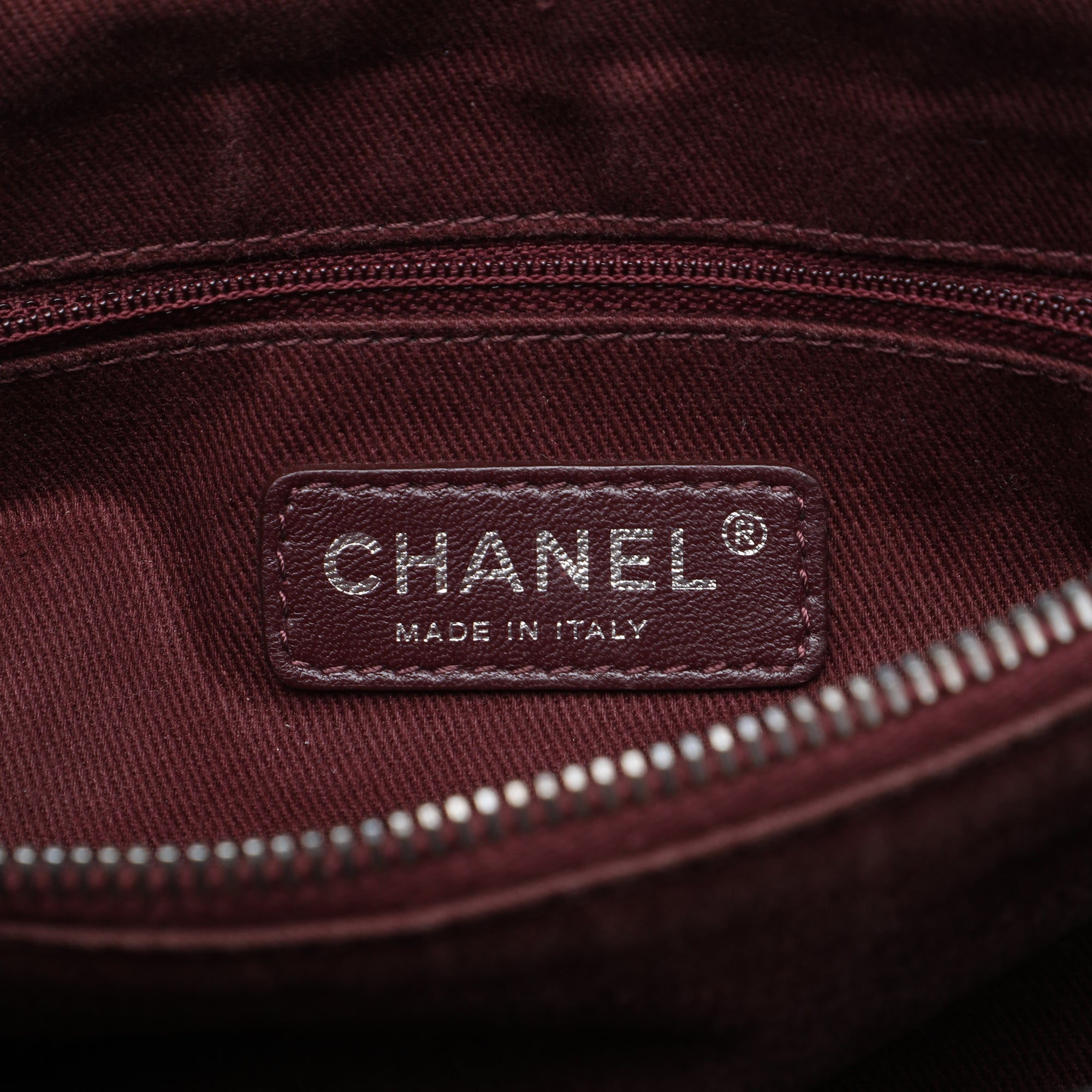 Chanel Quilted Aged Calfskin Logo Accordion Flap - image 5