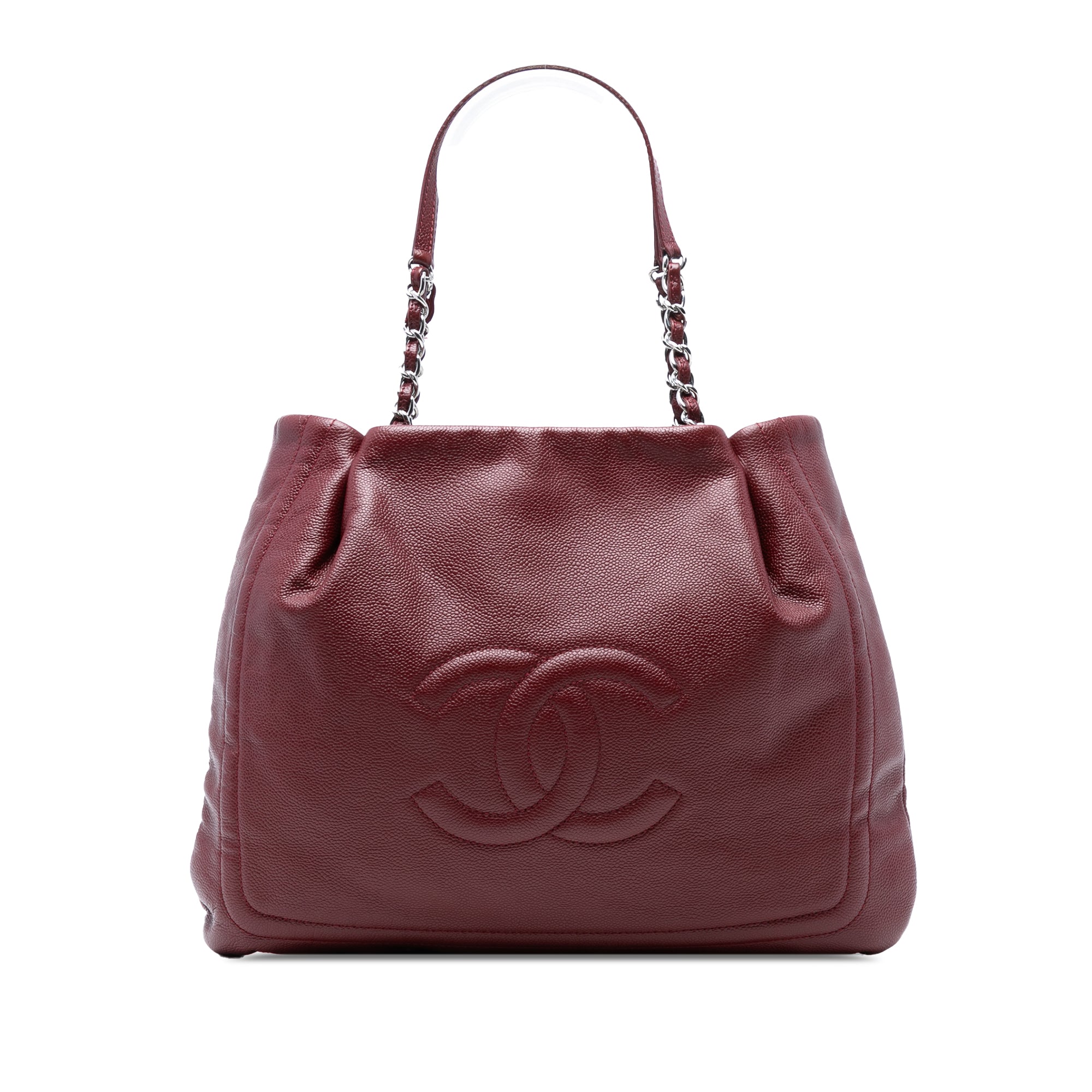 Chanel CC Caviar Tote - image 1