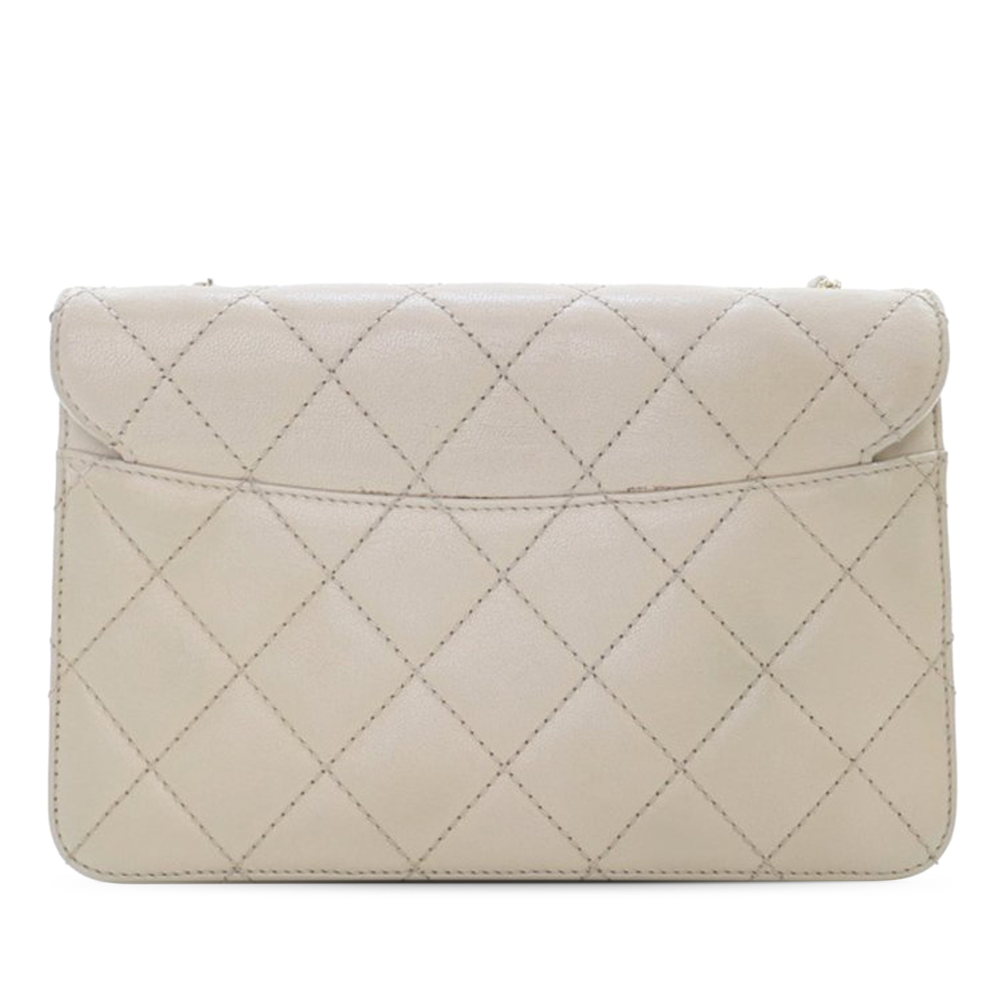 Chanel Mini Sheepskin Beauty Lock Flap - image 2