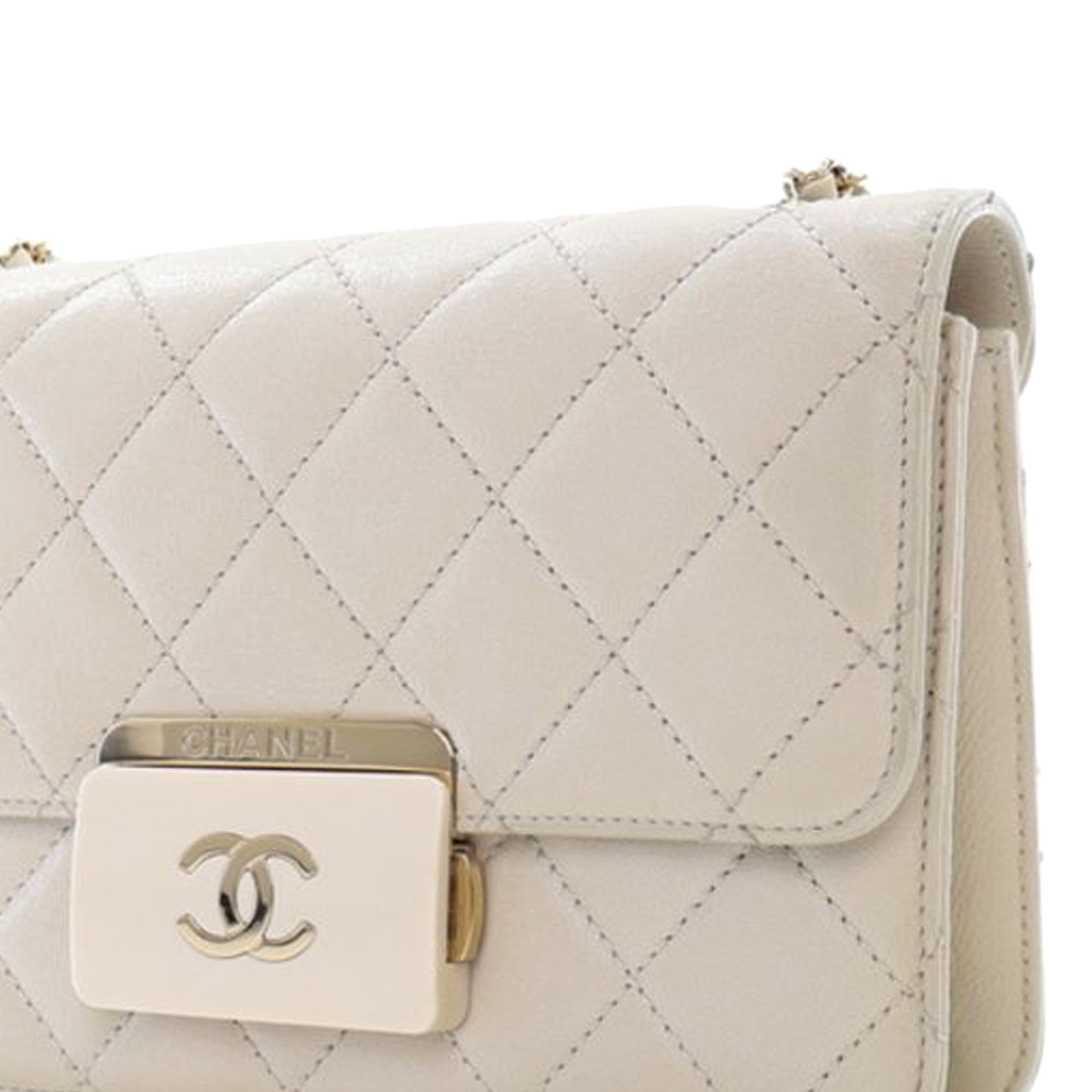 Chanel Mini Sheepskin Beauty Lock Flap - image 6