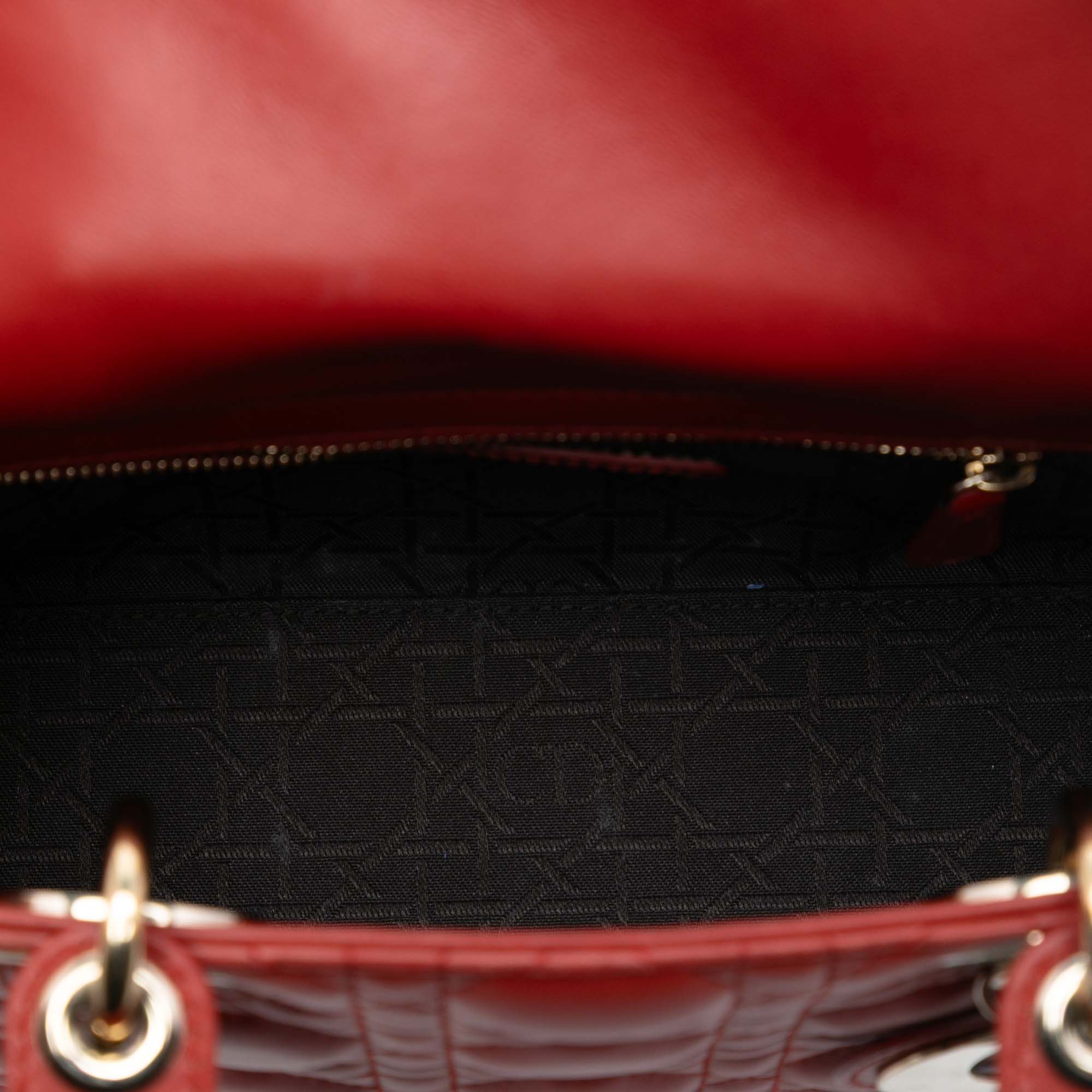 Dior Small Lambskin Cannage My ABCDior Lady Dior - image 4