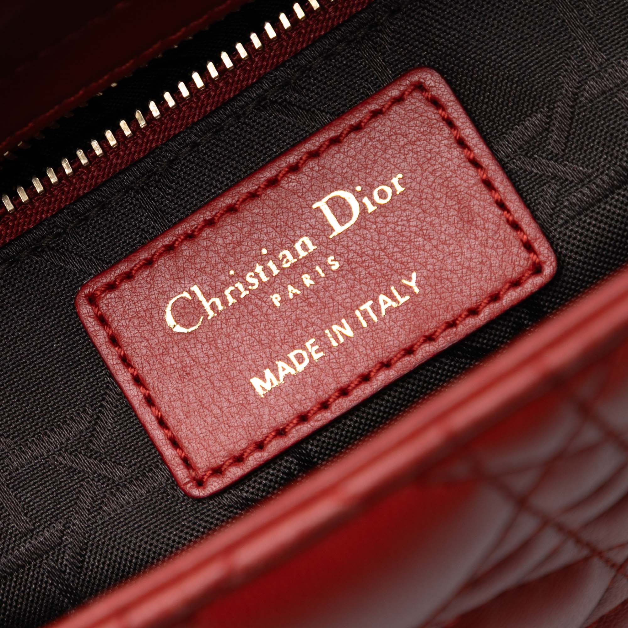 Dior Small Lambskin Cannage My ABCDior Lady Dior - image 5