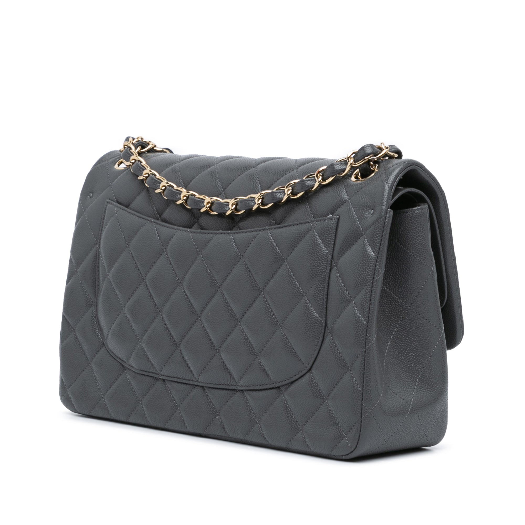 Chanel Jumbo Classic Caviar Double Flap - image 2