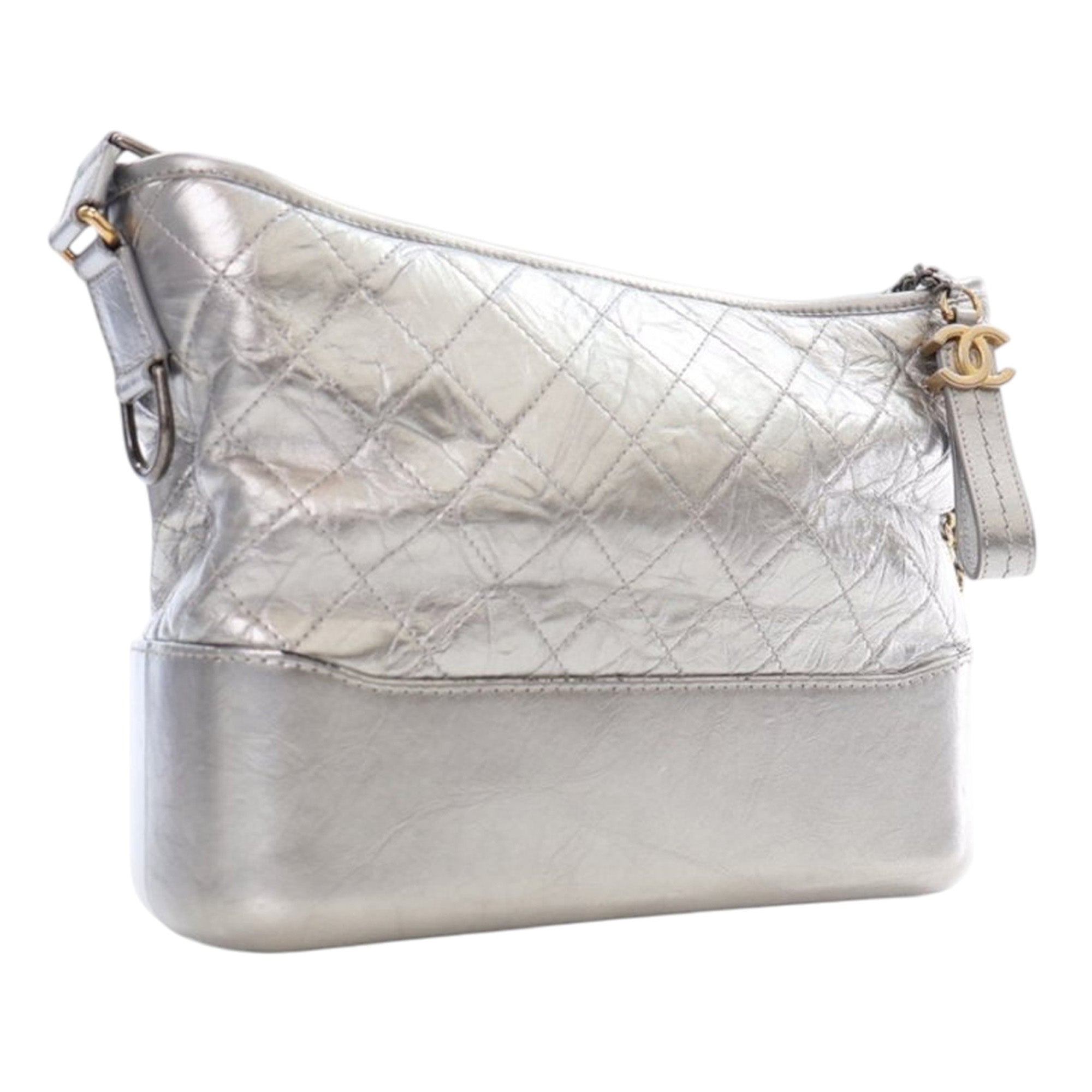 Chanel Medium Metallic Aged Calfskin Gabrielle Crossbody - image 2