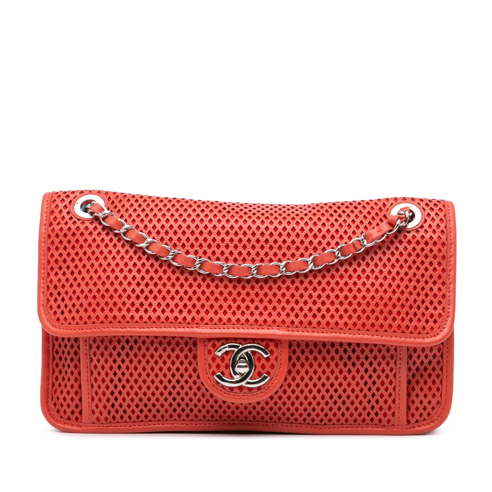 Chanel Medium Calfskin Perforated Up In The Air Flap - image 1