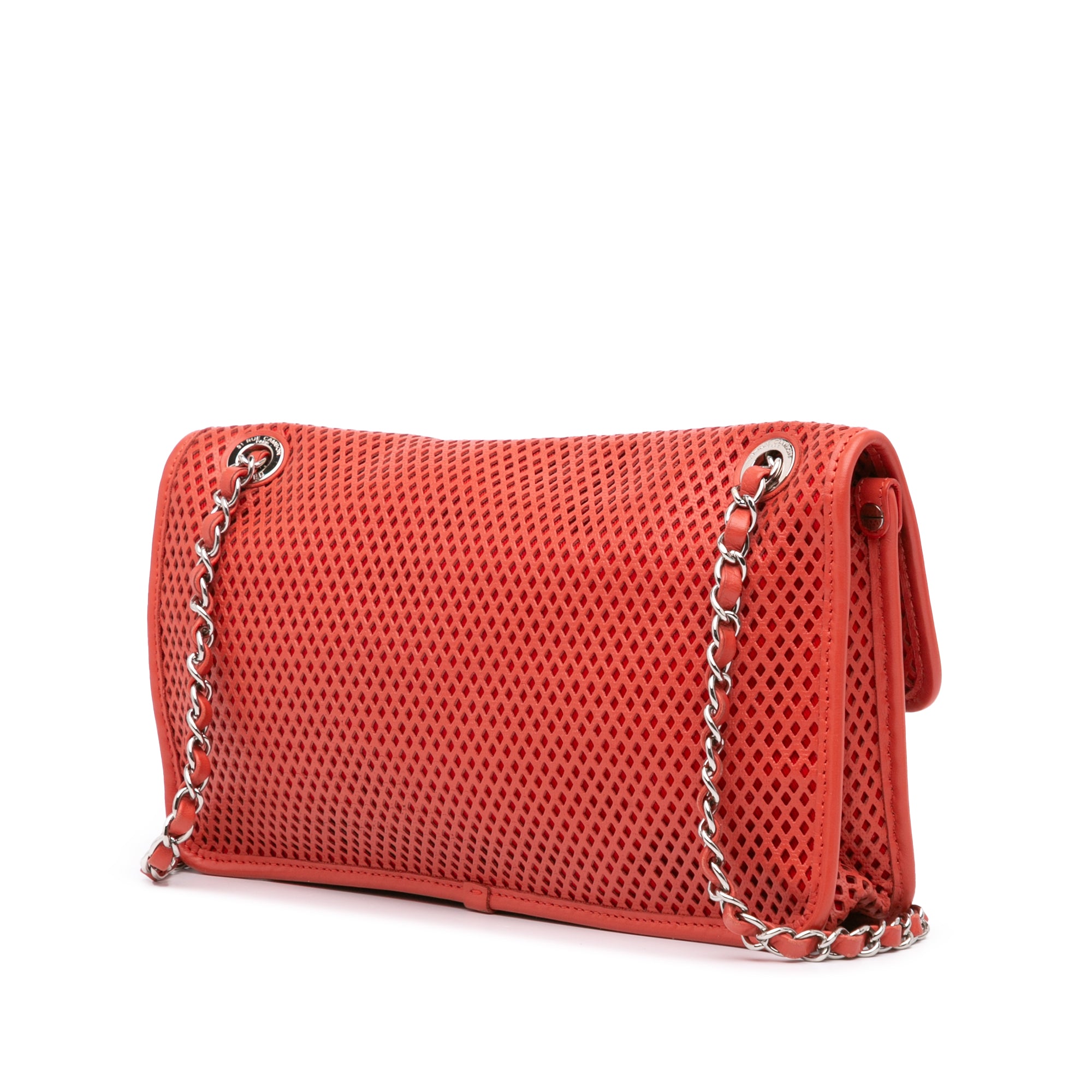 Chanel Medium Calfskin Perforated Up In The Air Flap - image 2