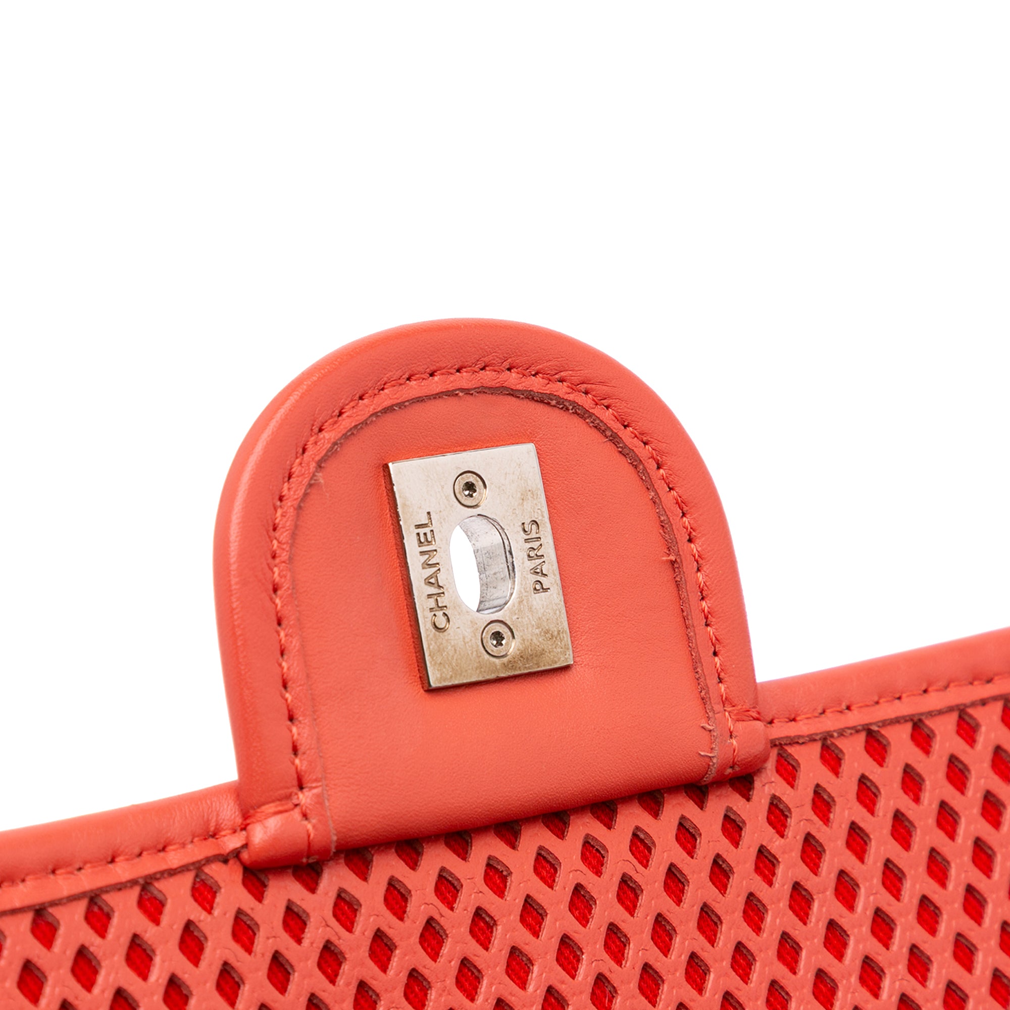 Chanel Medium Calfskin Perforated Up In The Air Flap - image 8