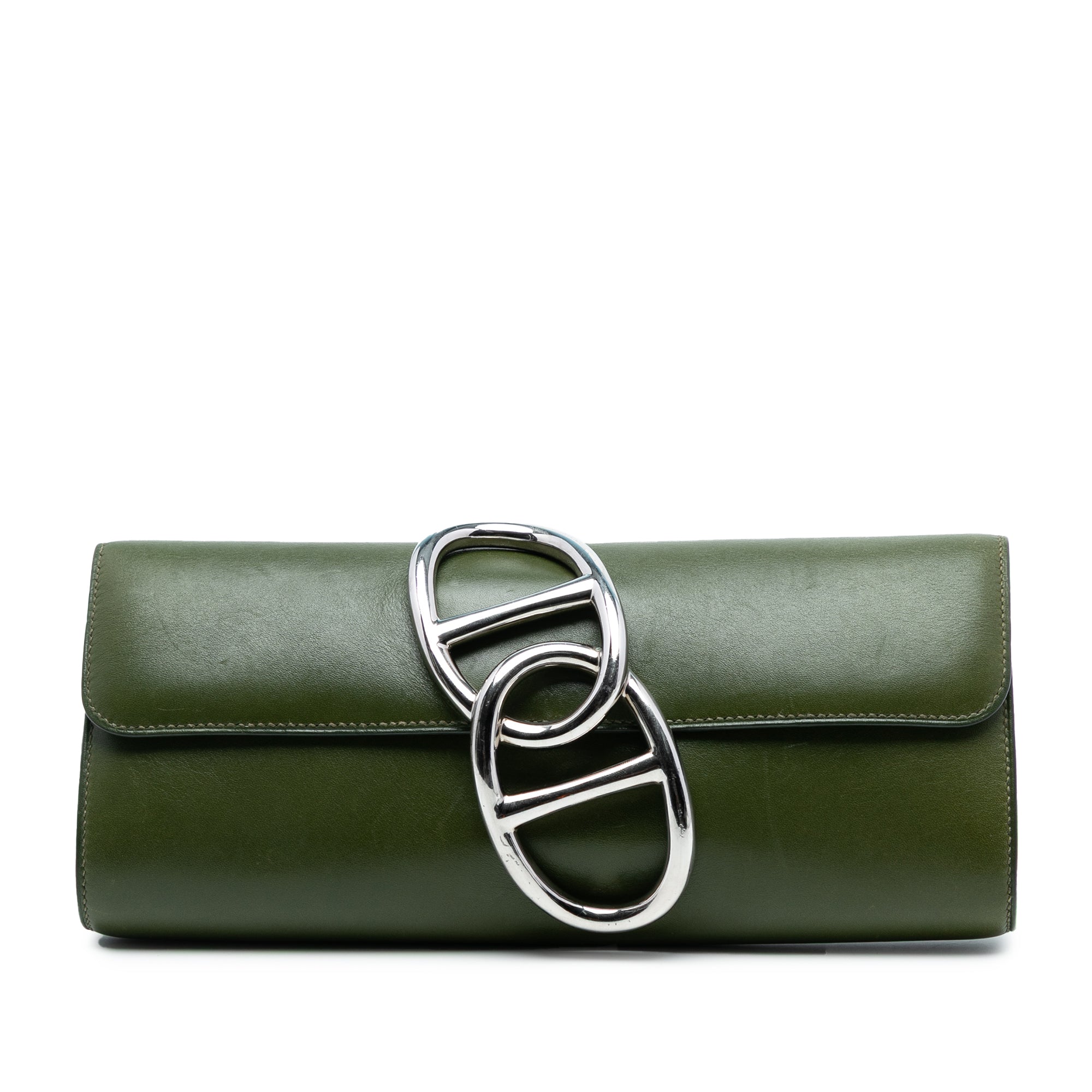 Hermès Tadelakt Egee Clutch - image 1