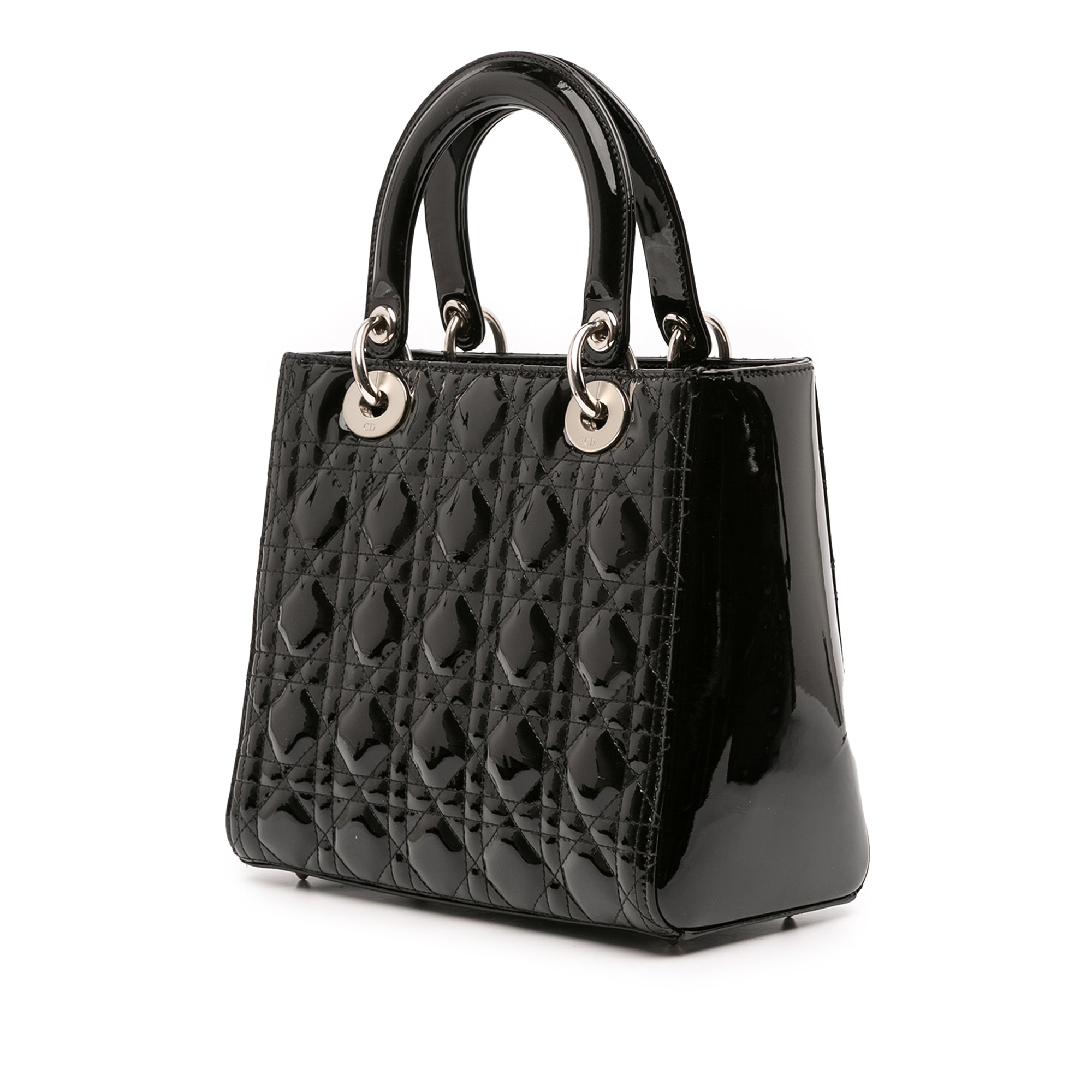Dior Medium Patent Cannage Lady Dior - image 2
