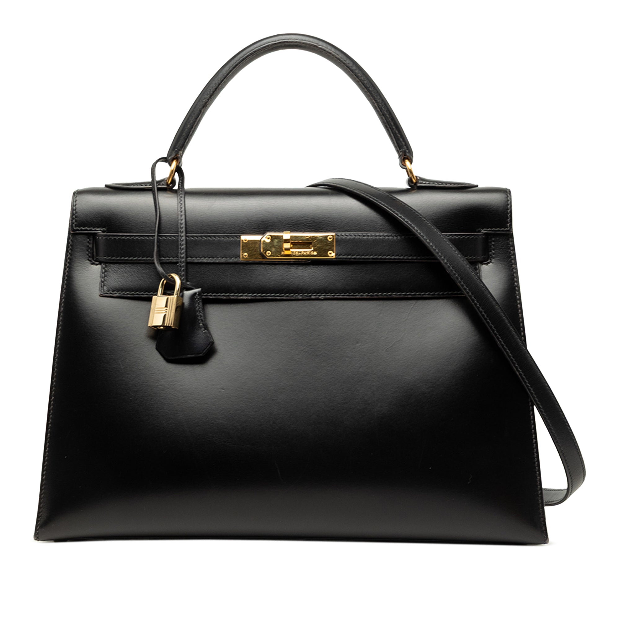 Hermès Box Calf Kelly Sellier 32 - image 1