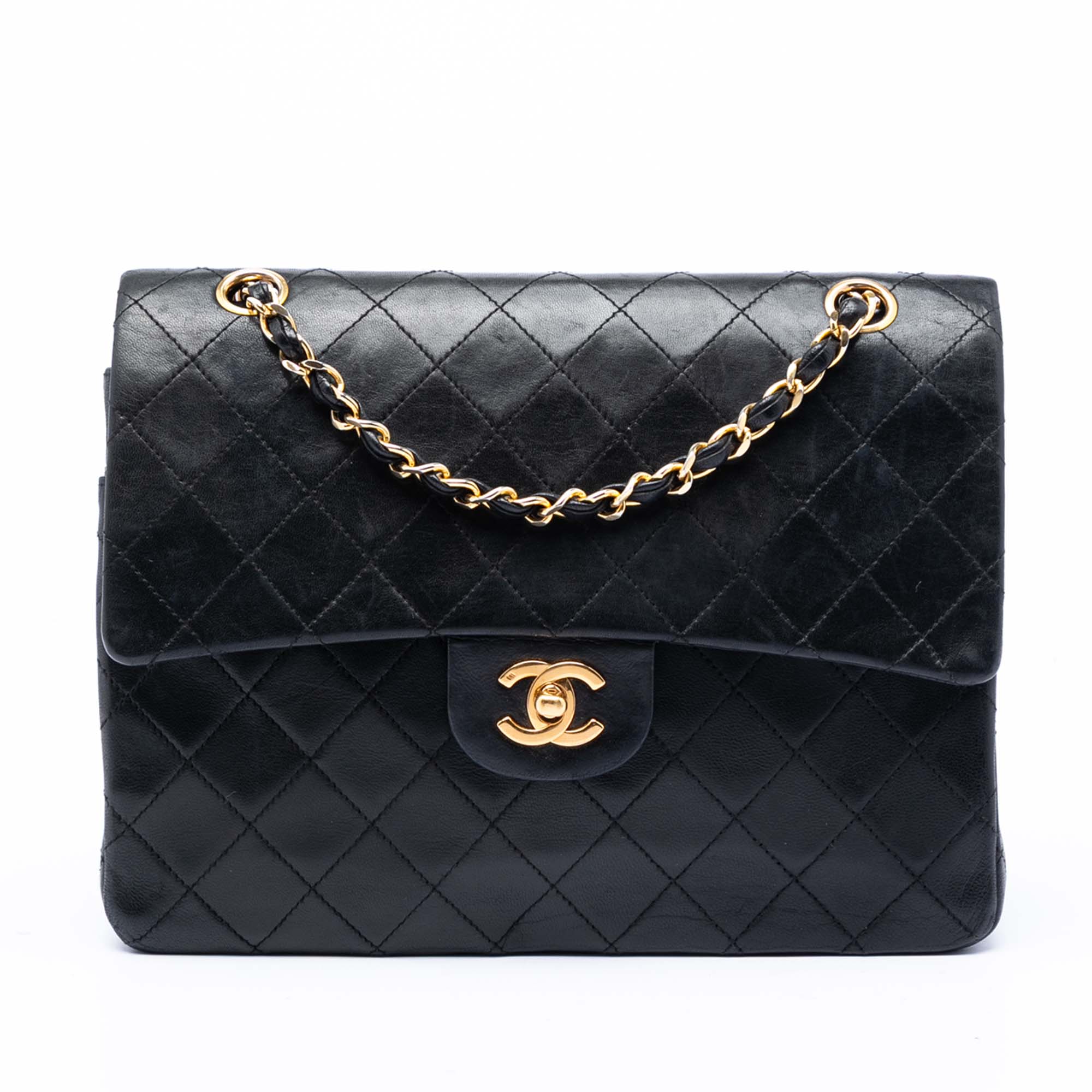 Chanel Medium Tall Classic Lambskin Double Flap - image 1