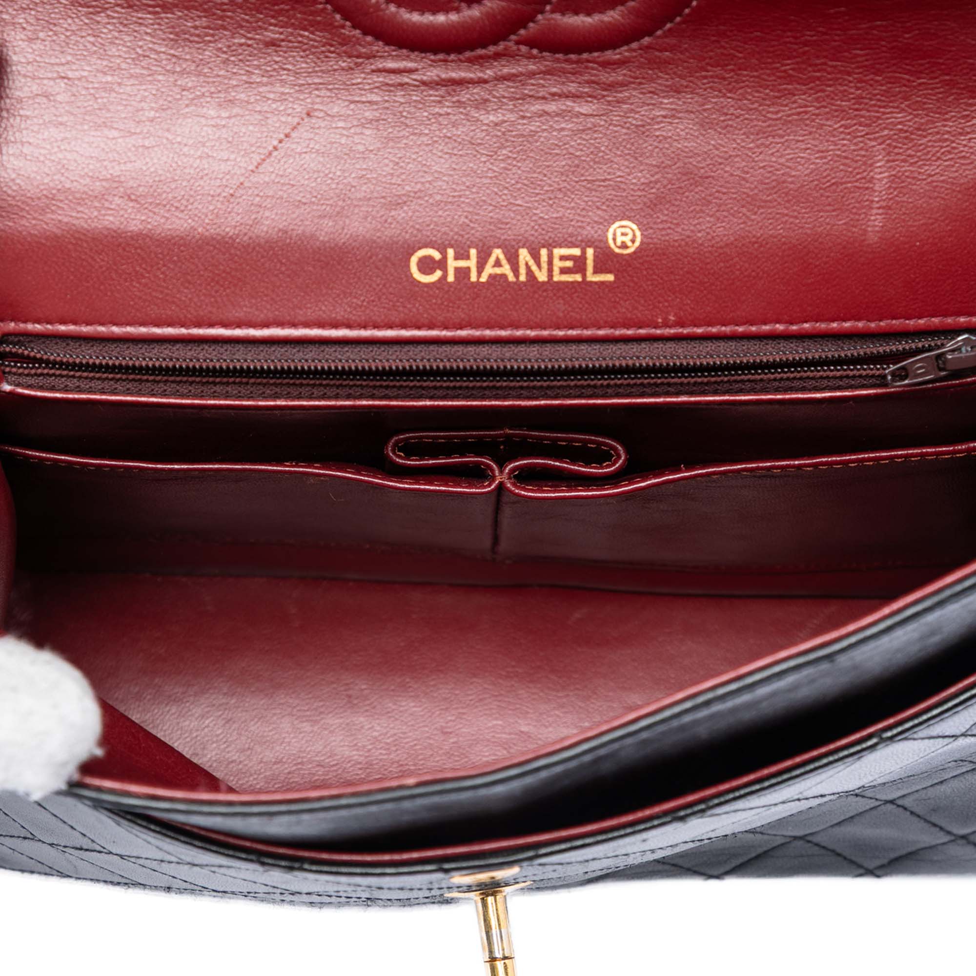 Chanel Medium Tall Classic Lambskin Double Flap - image 4