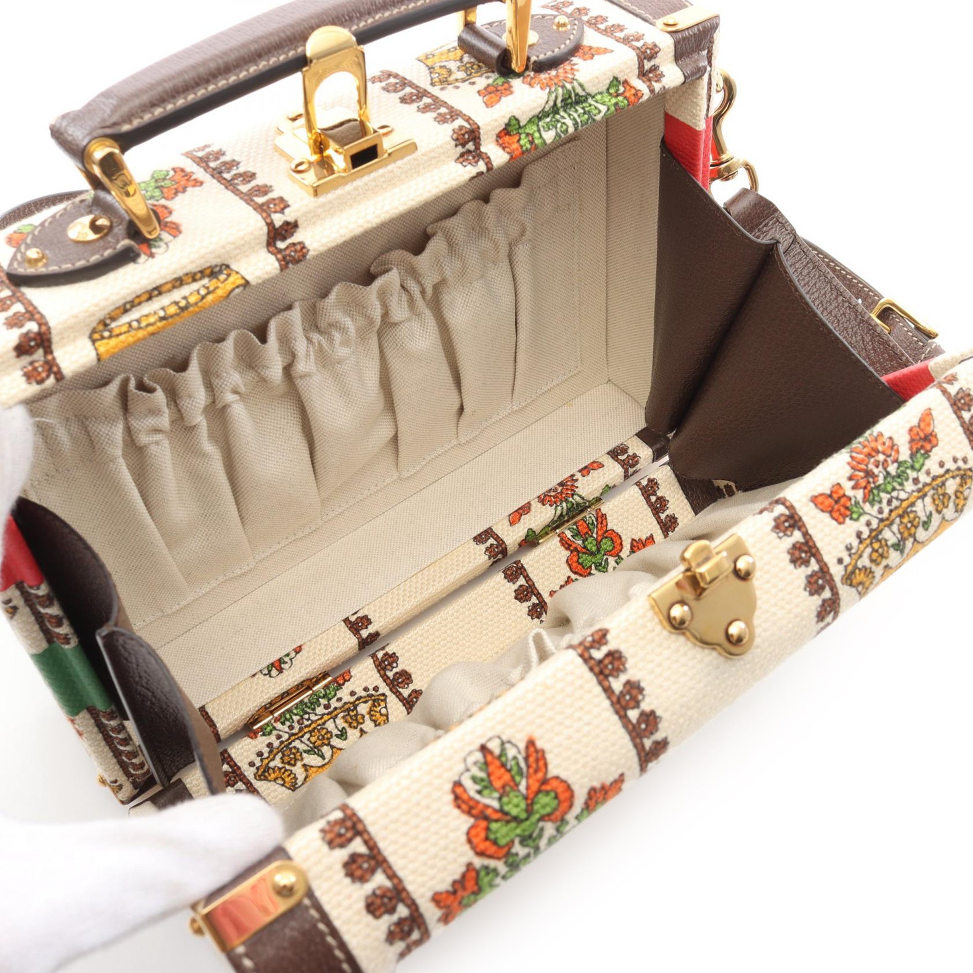 Gucci 100 Centennial Canvas Music Is Mine Beauty Case - image 3