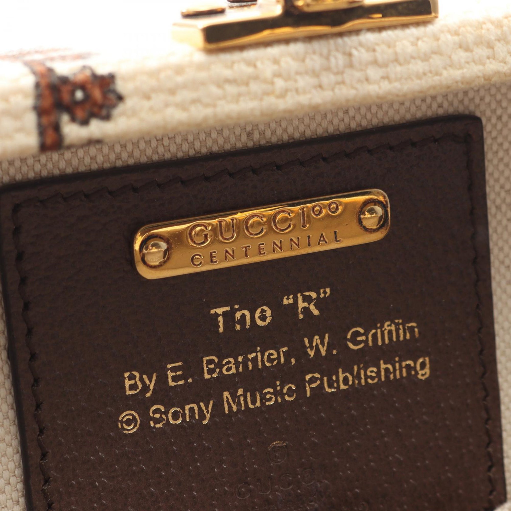 Gucci 100 Centennial Canvas Music Is Mine Beauty Case - image 4