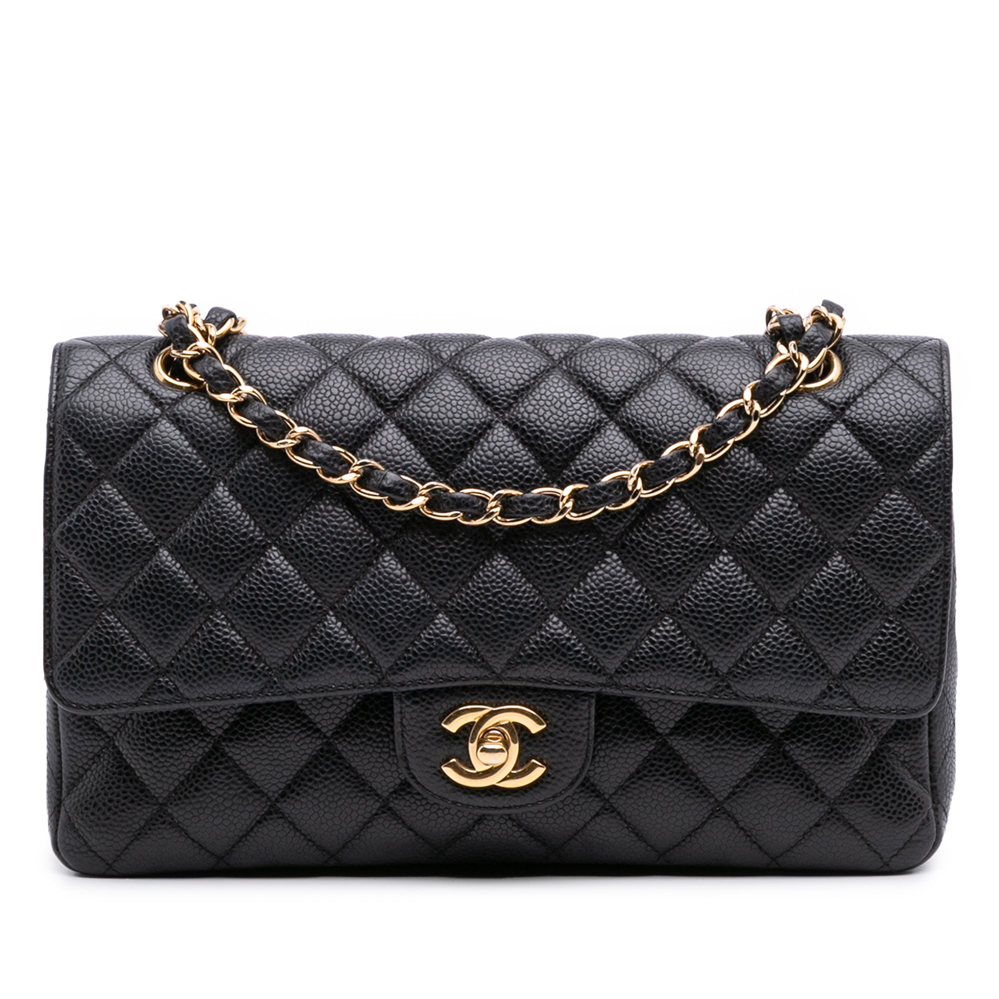 Chanel Medium Classic Caviar Double Flap - image 1