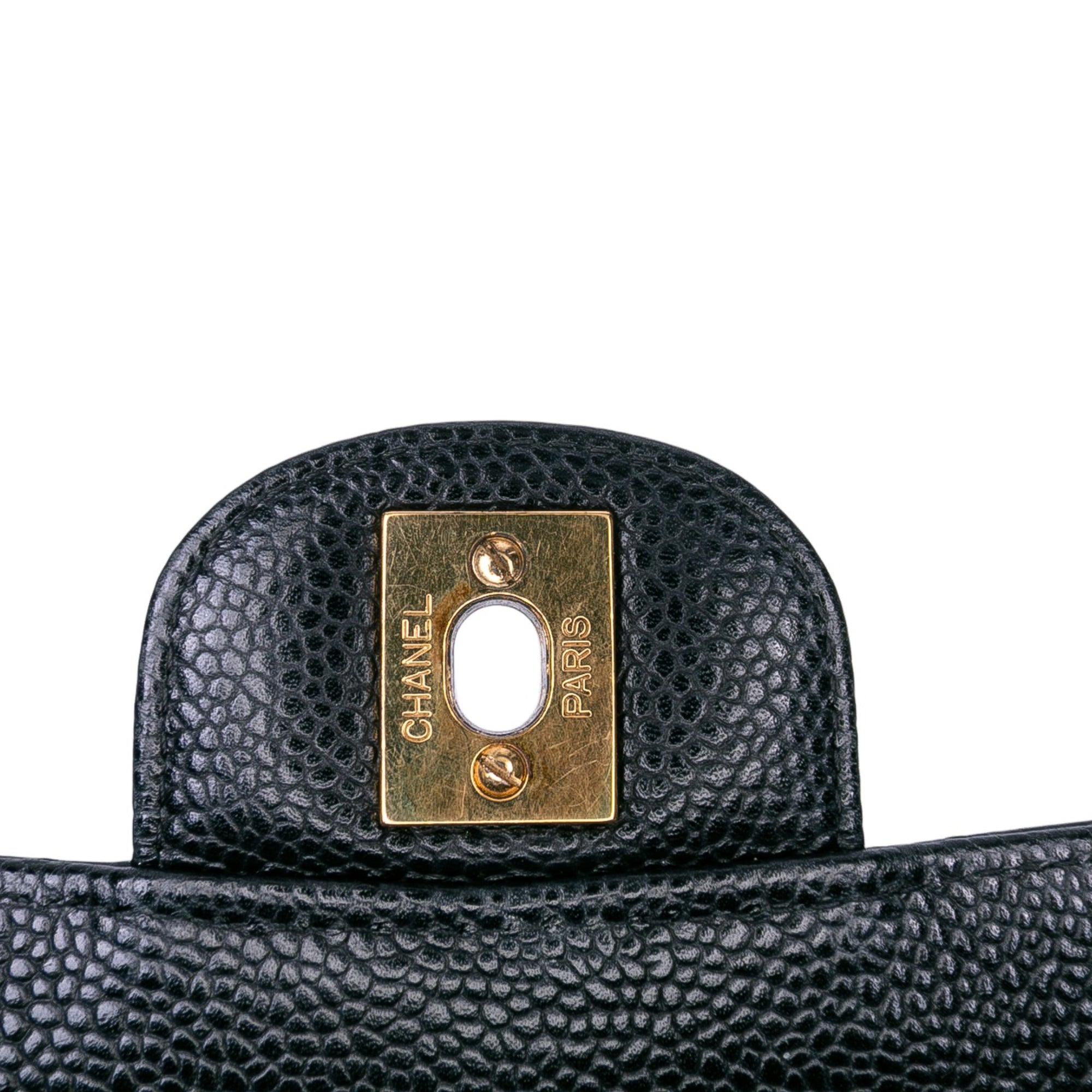 Chanel Medium Classic Caviar Double Flap - image 7
