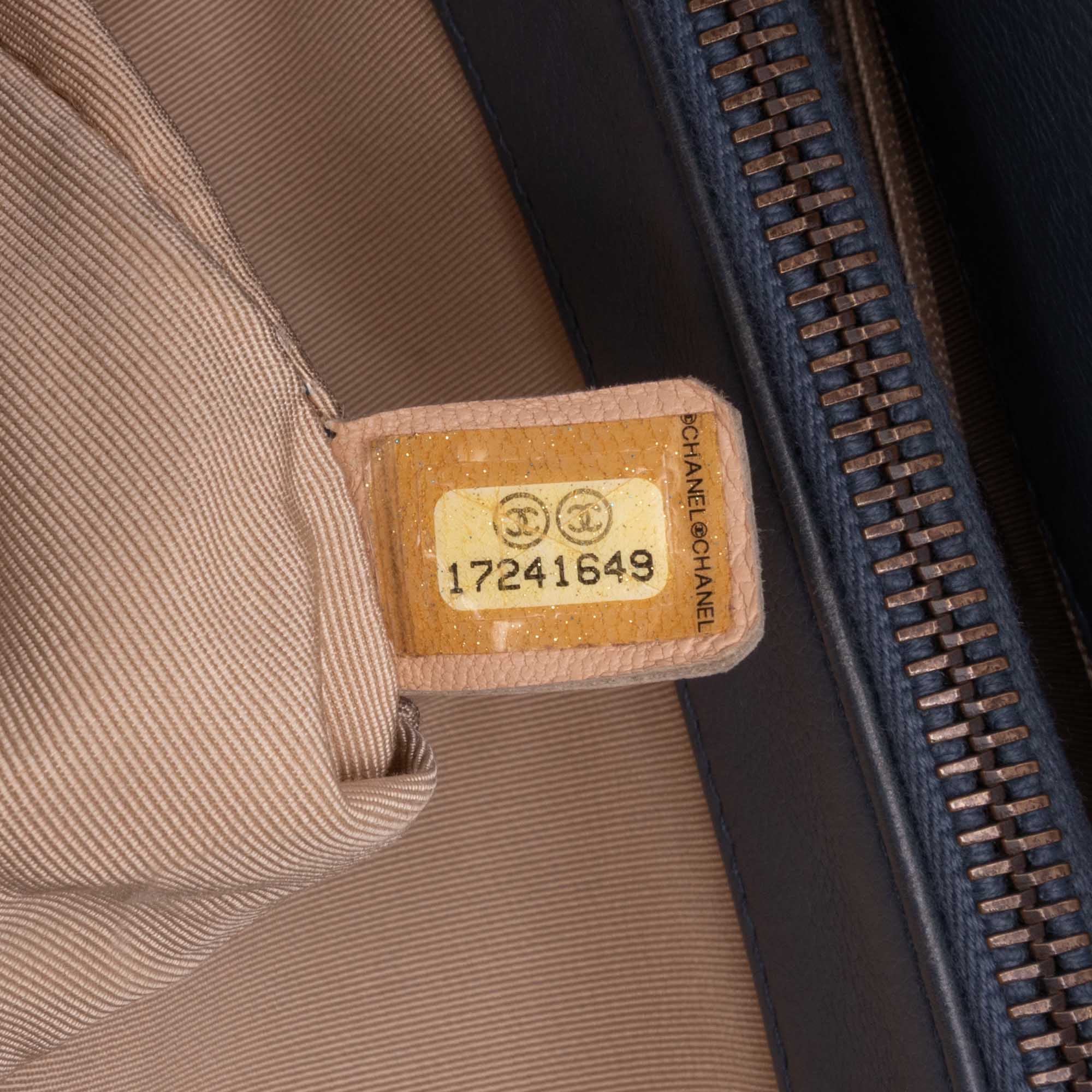 Chanel Large Quilted Calfskin CC Crown Tote - image 10