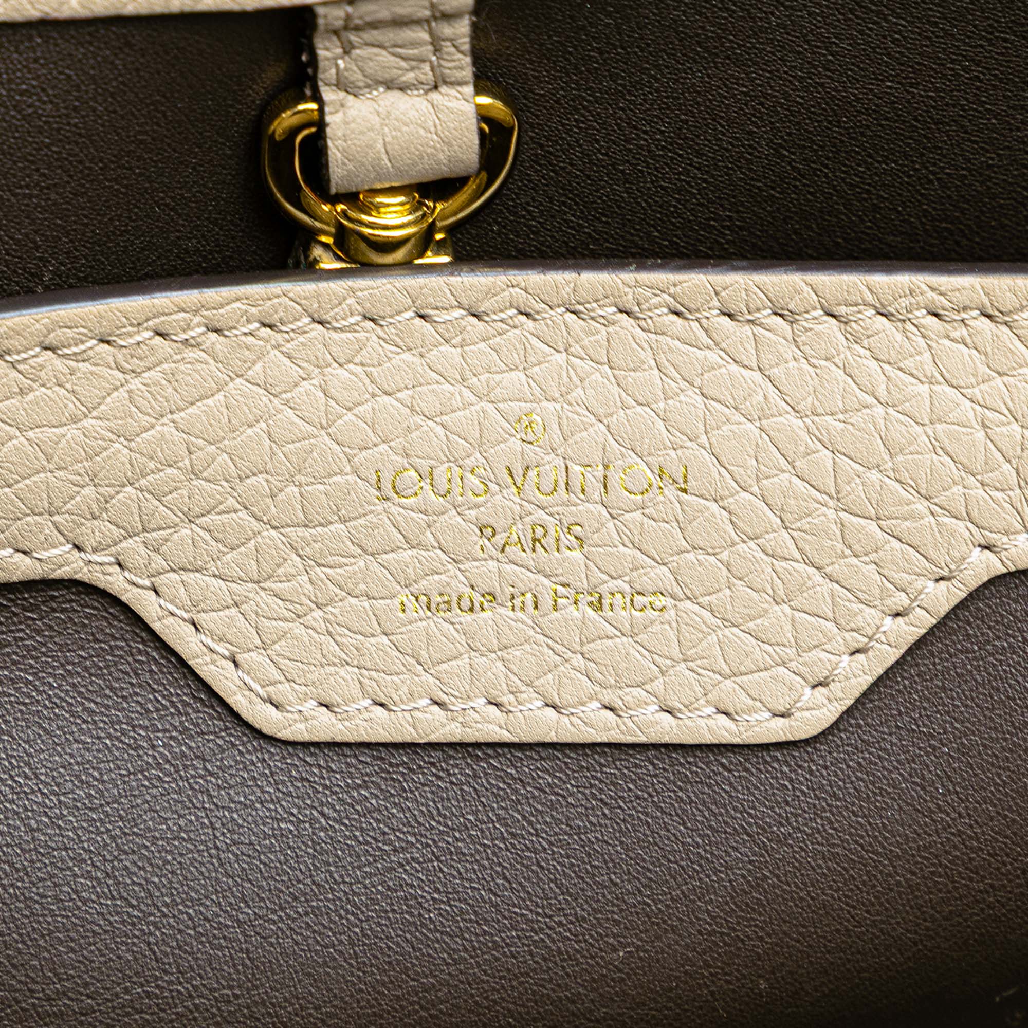 Louis Vuitton Taurillon Capucines PM - image 5