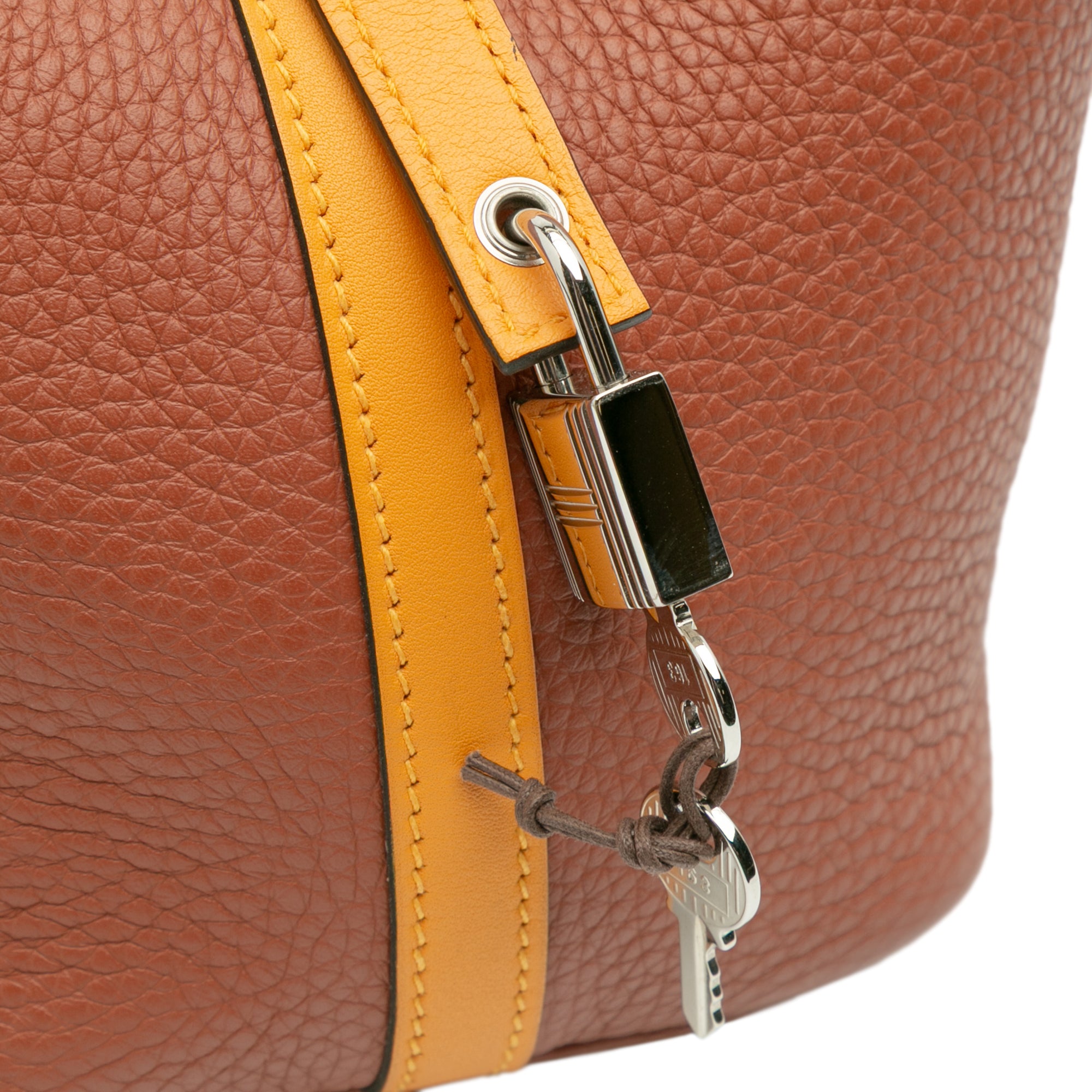 Hermès Bicolor Clemence and Swift Picotin Lock 18 - image 7
