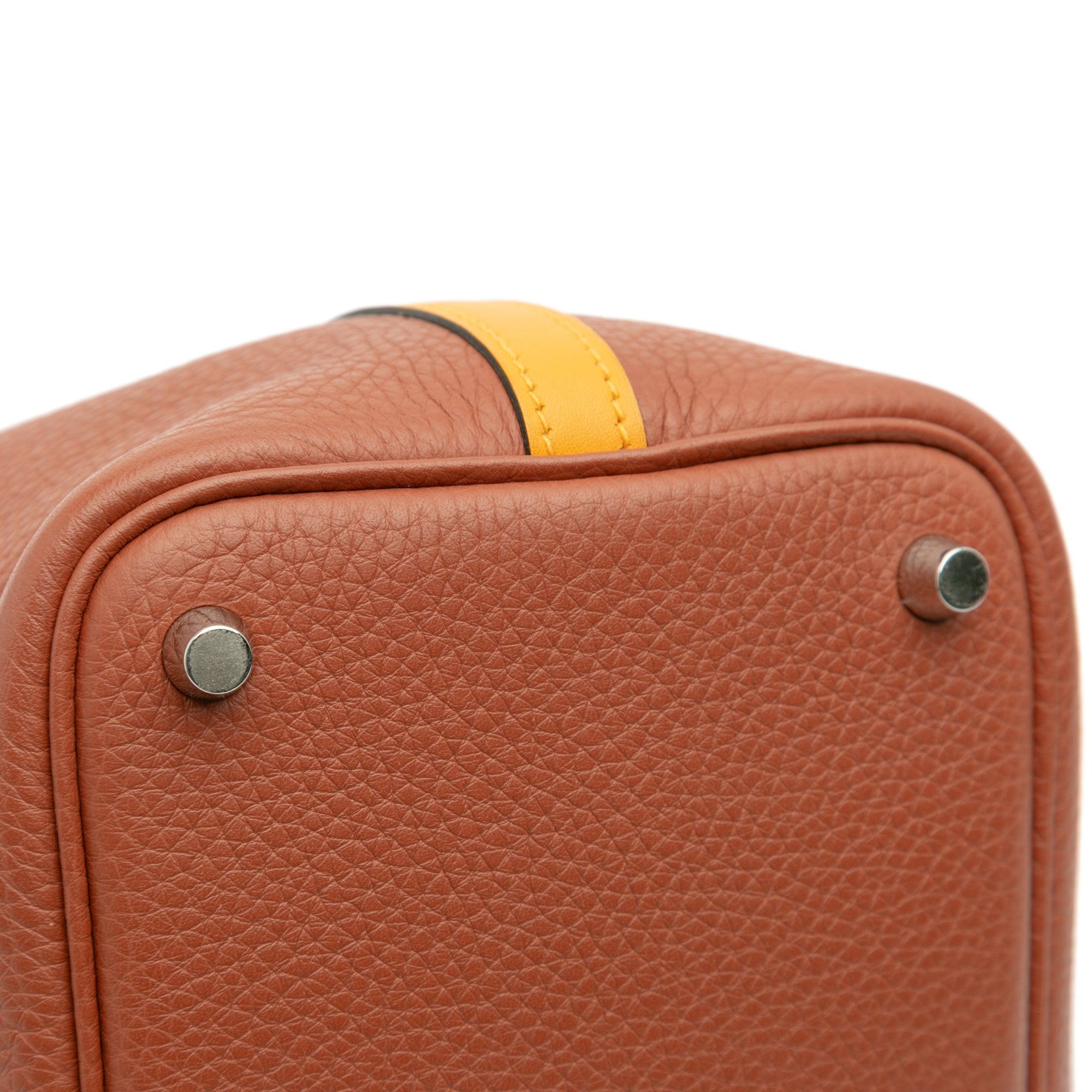 Hermès Bicolor Clemence and Swift Picotin Lock 18 - image 8