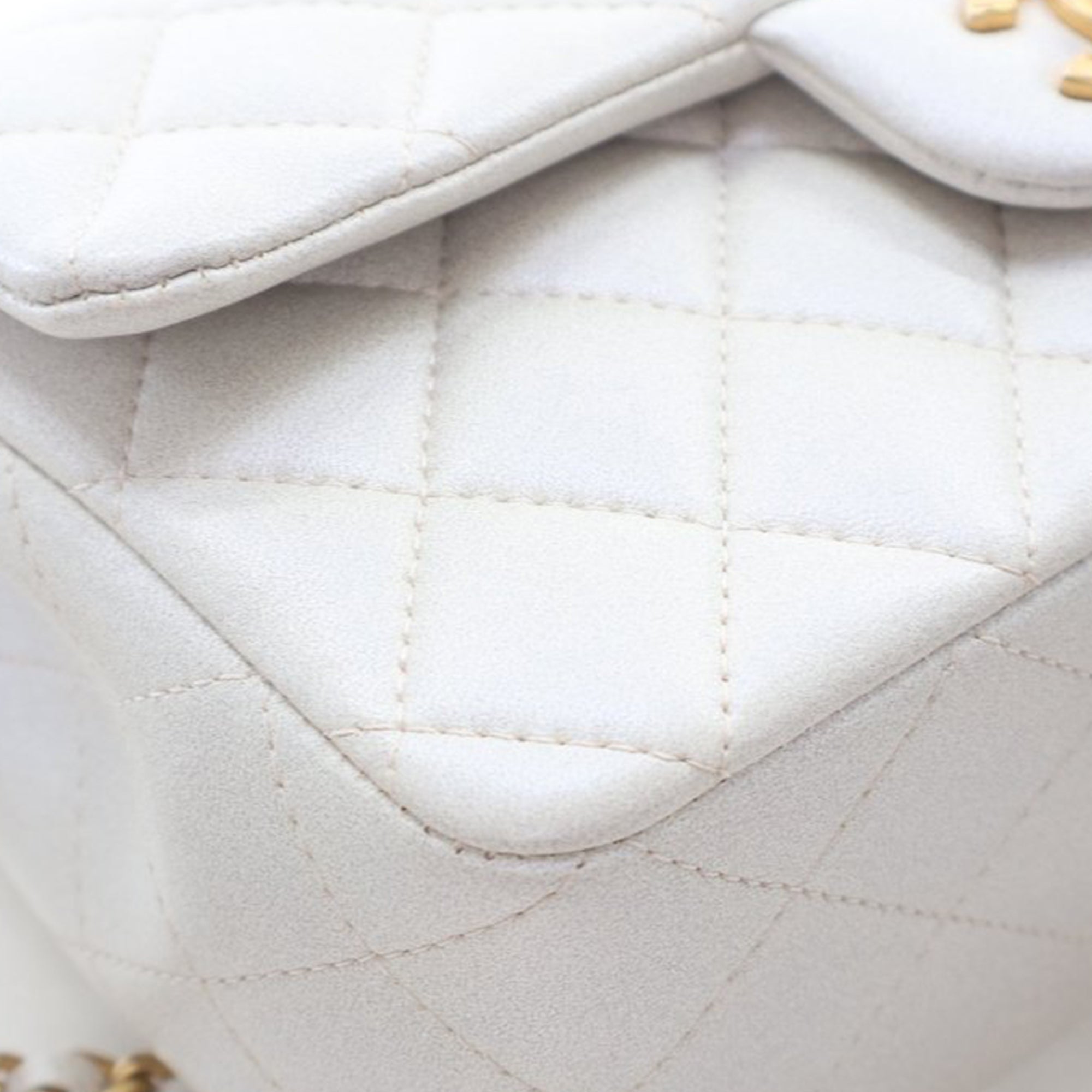 Chanel Mini Rectangular Quilted Iridescent Lambskin Top Handle Flap - image 10