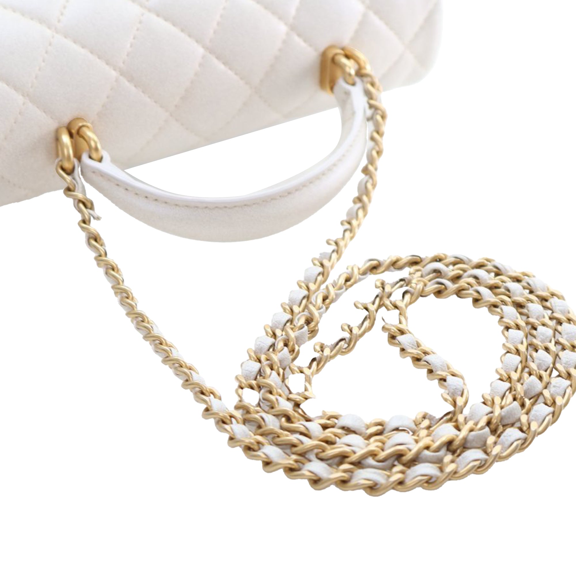 Chanel Mini Rectangular Quilted Iridescent Lambskin Top Handle Flap - image 13