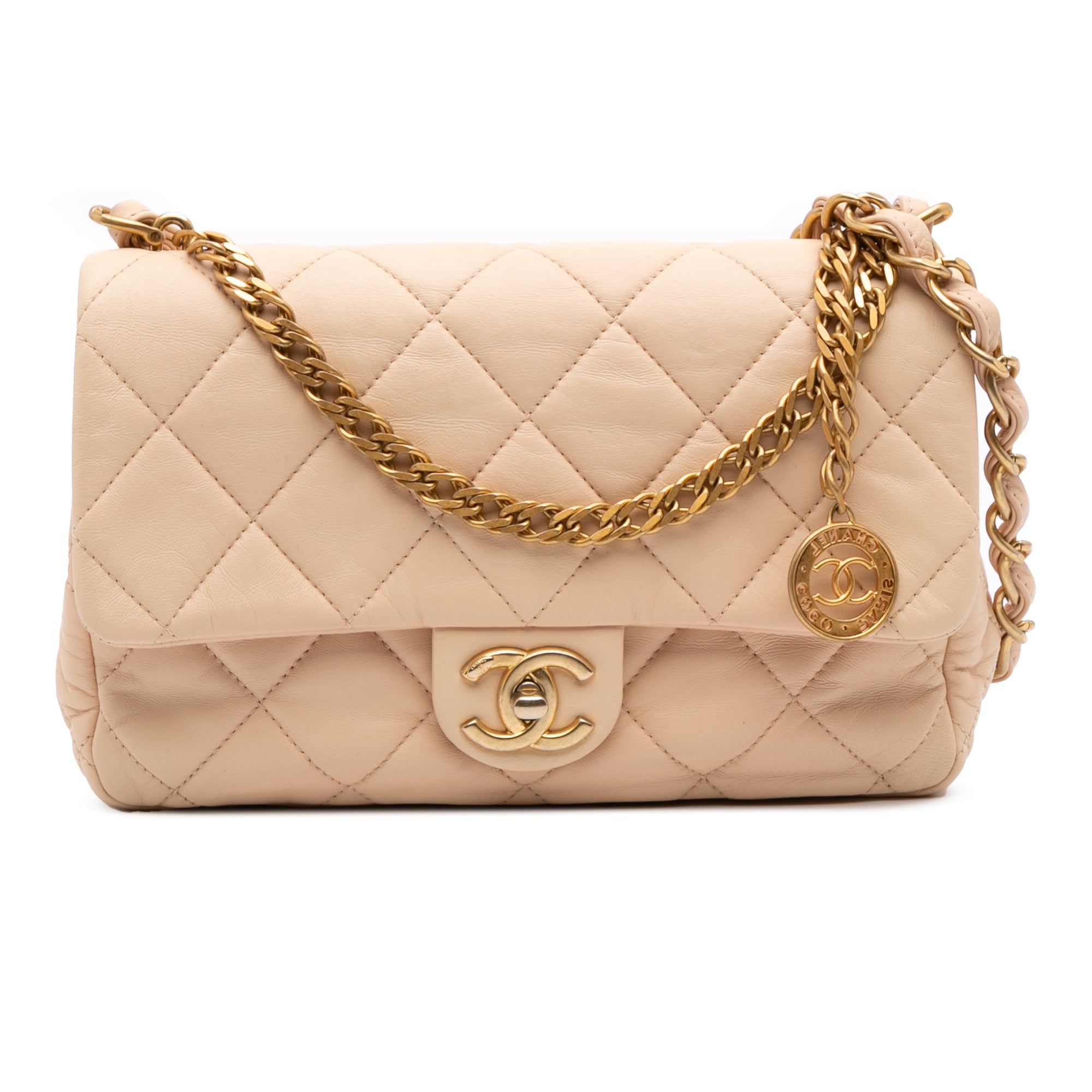Chanel Quilted Lambskin Fancy Jewel Single Flap - image 1