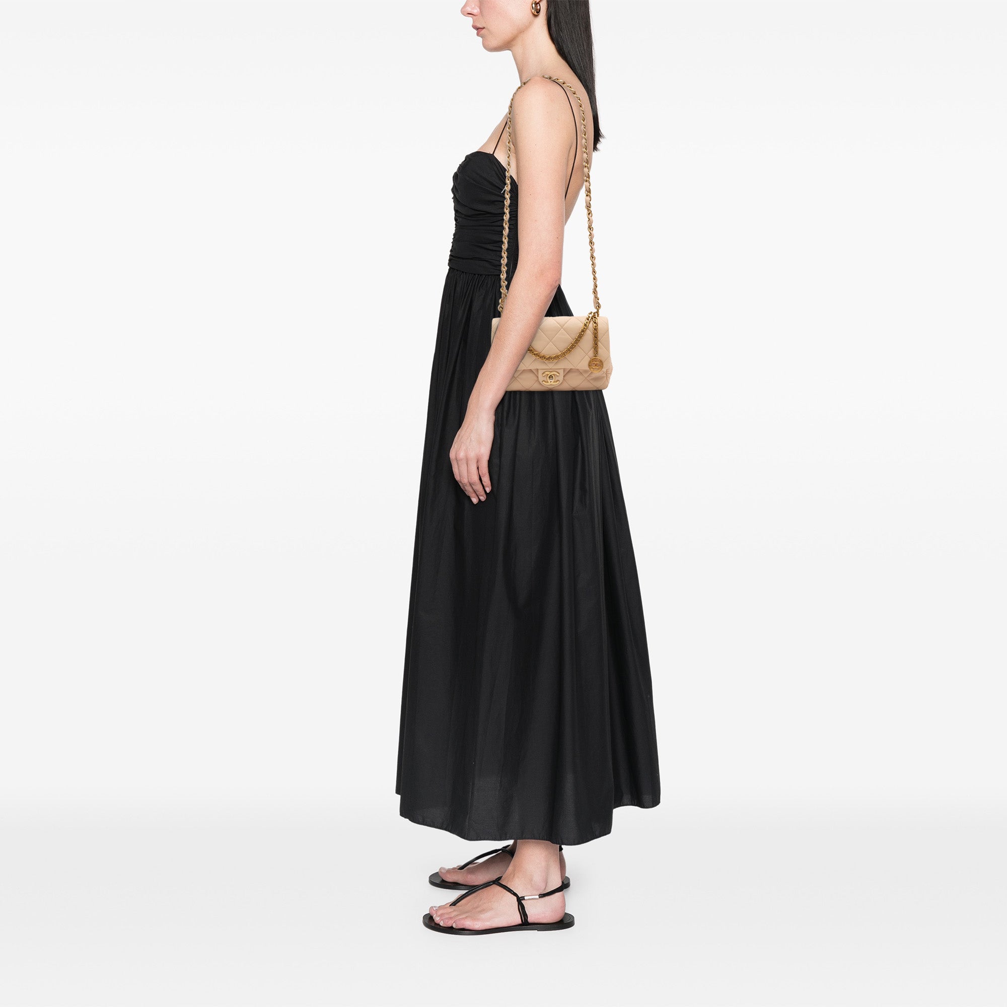 Chanel Quilted Lambskin Fancy Jewel Single Flap - image 10