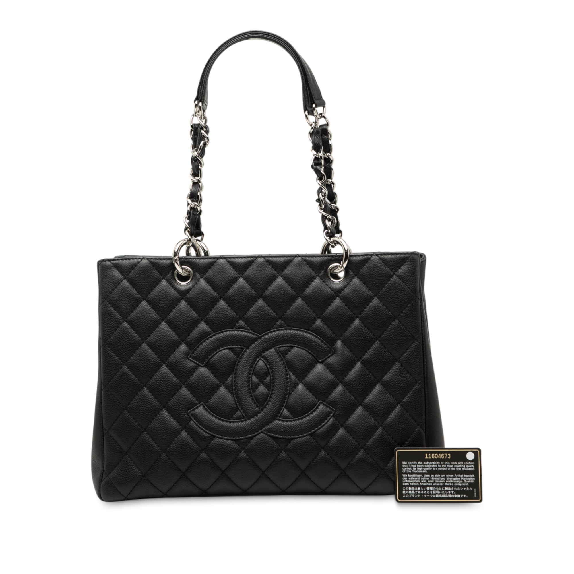 Chanel Caviar Grand Shopping Tote - image 8