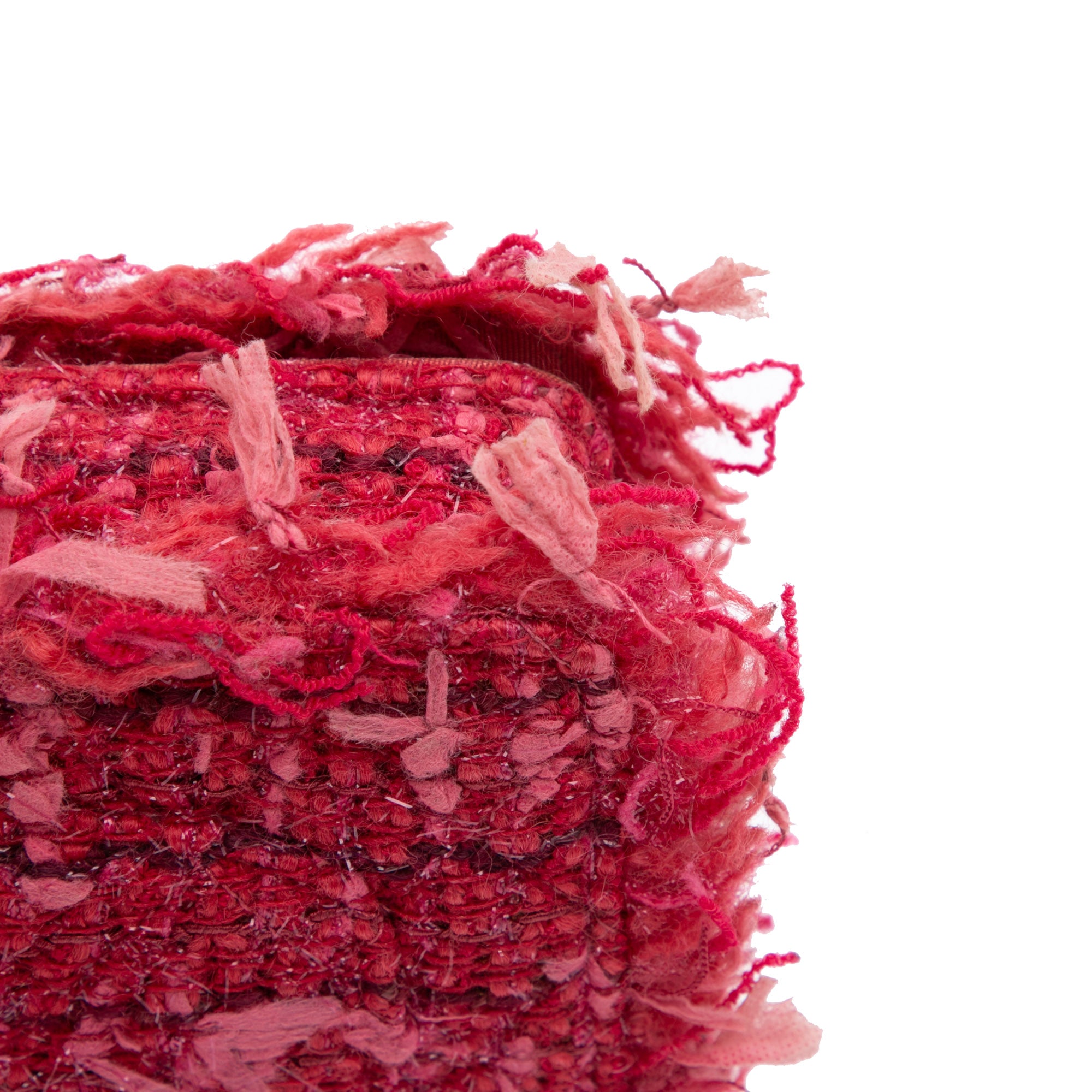 Chanel CC Tweed Wallet On Chain - image 11