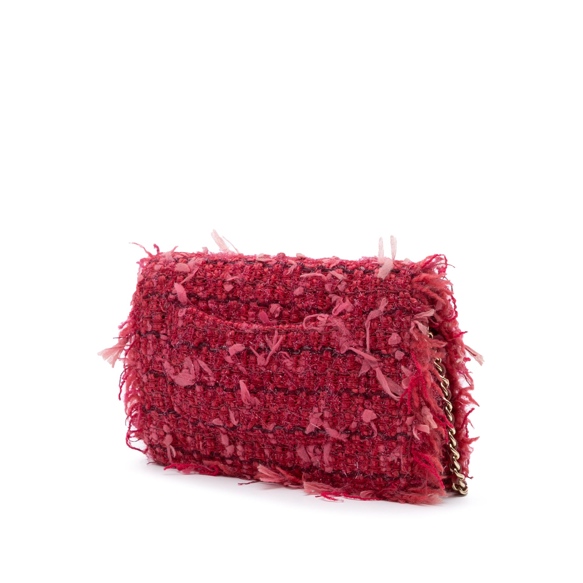Chanel CC Tweed Wallet On Chain - image 2