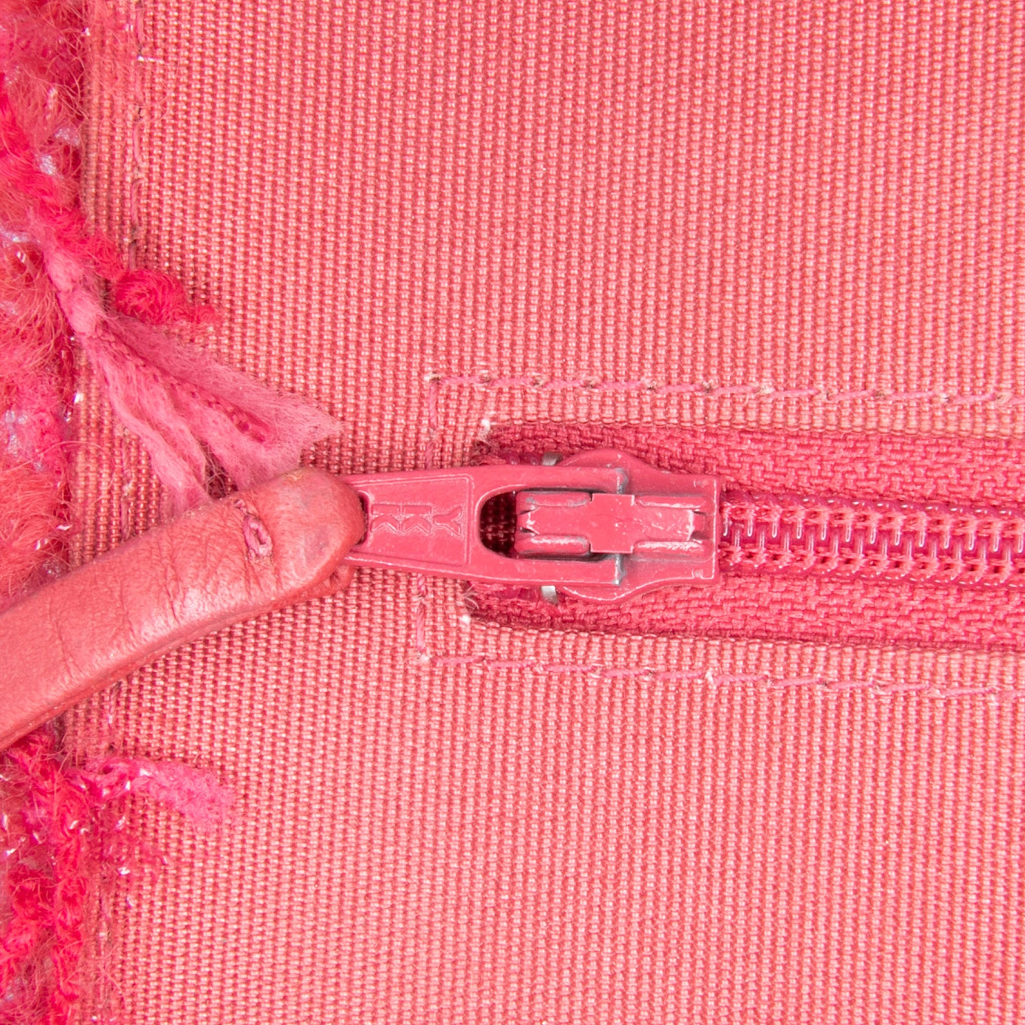Chanel CC Tweed Wallet On Chain - image 7