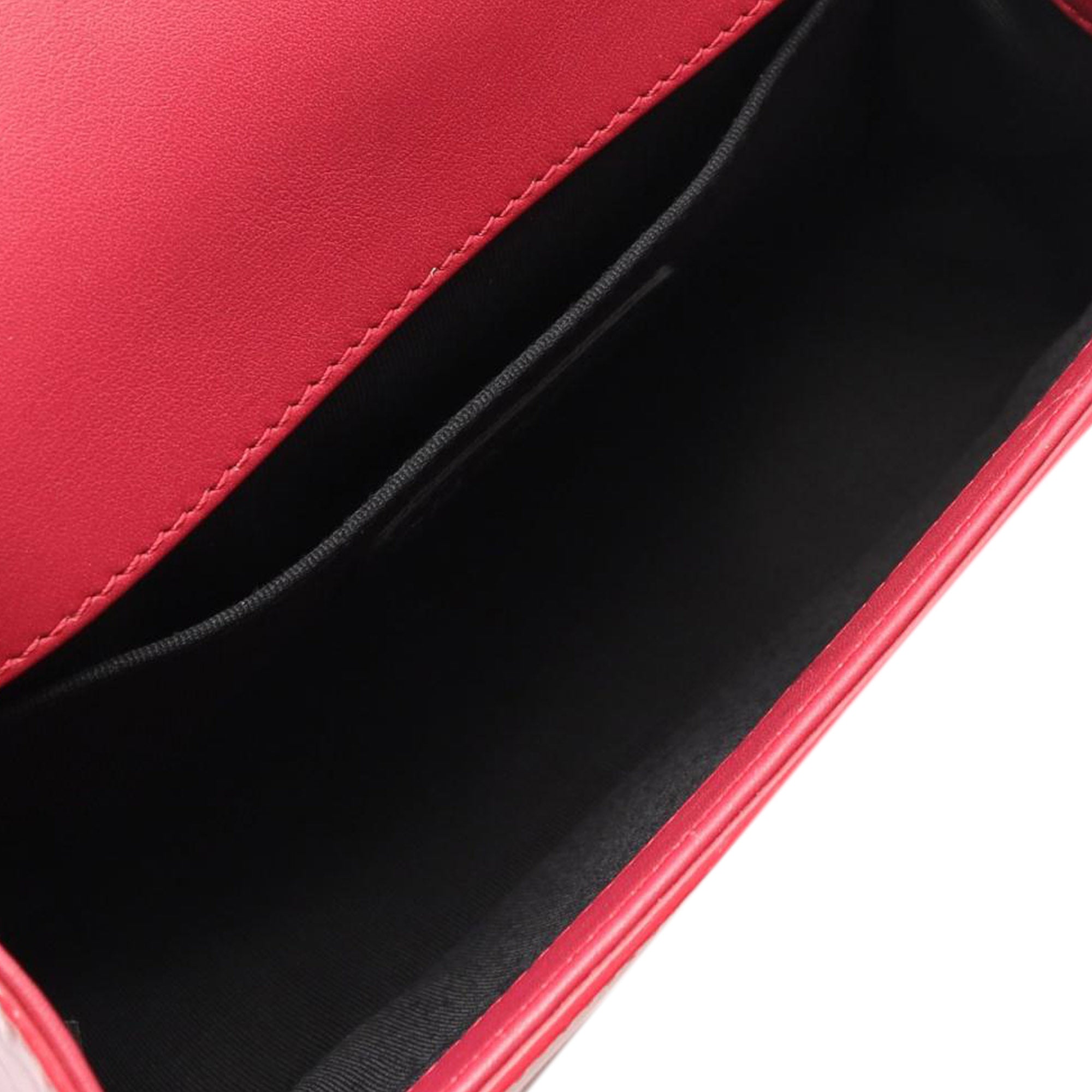 Chanel Small Quilted Patent and Acrylic Boy Flap - image 3