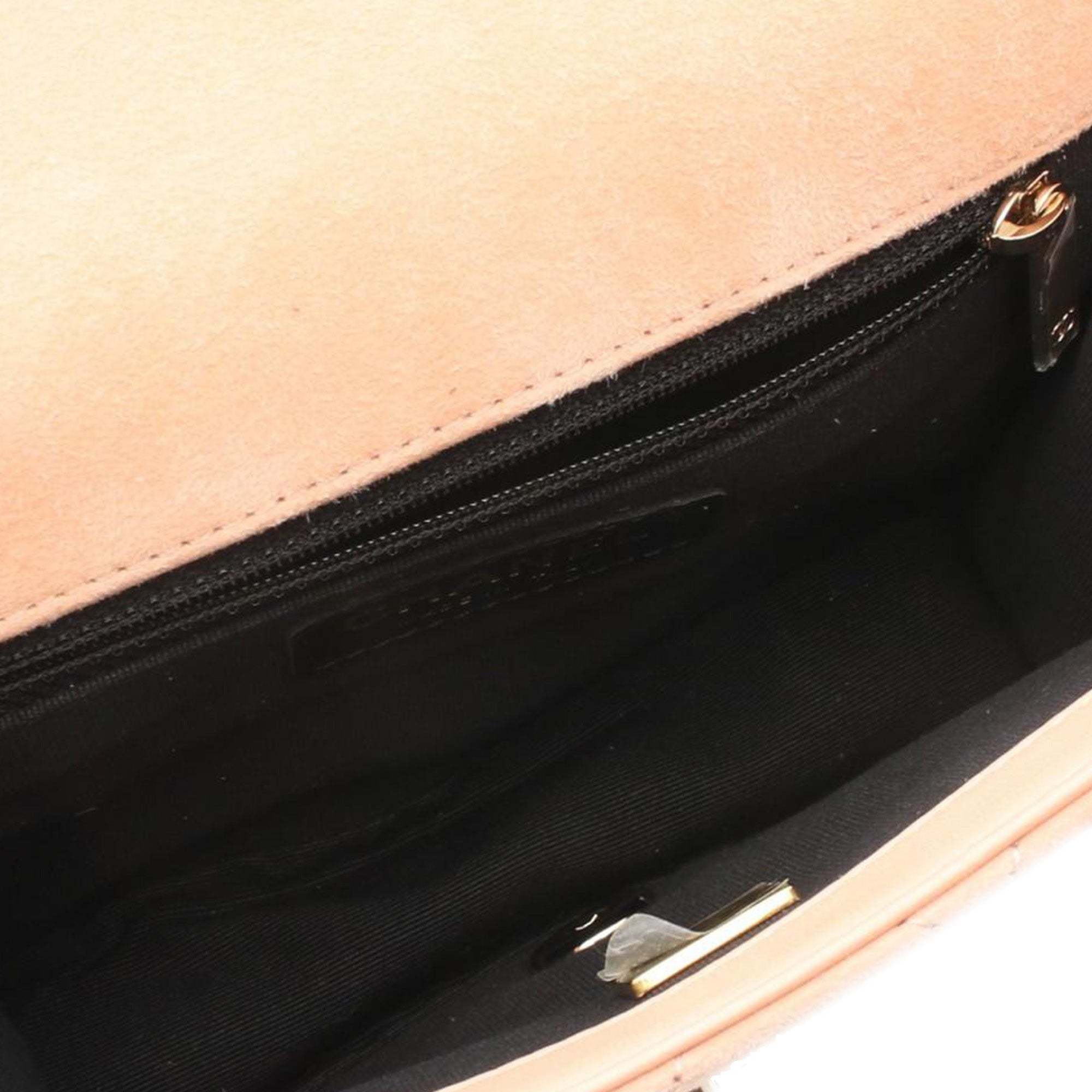 Chanel Quilted Suede My Own Frame Flap - image 4